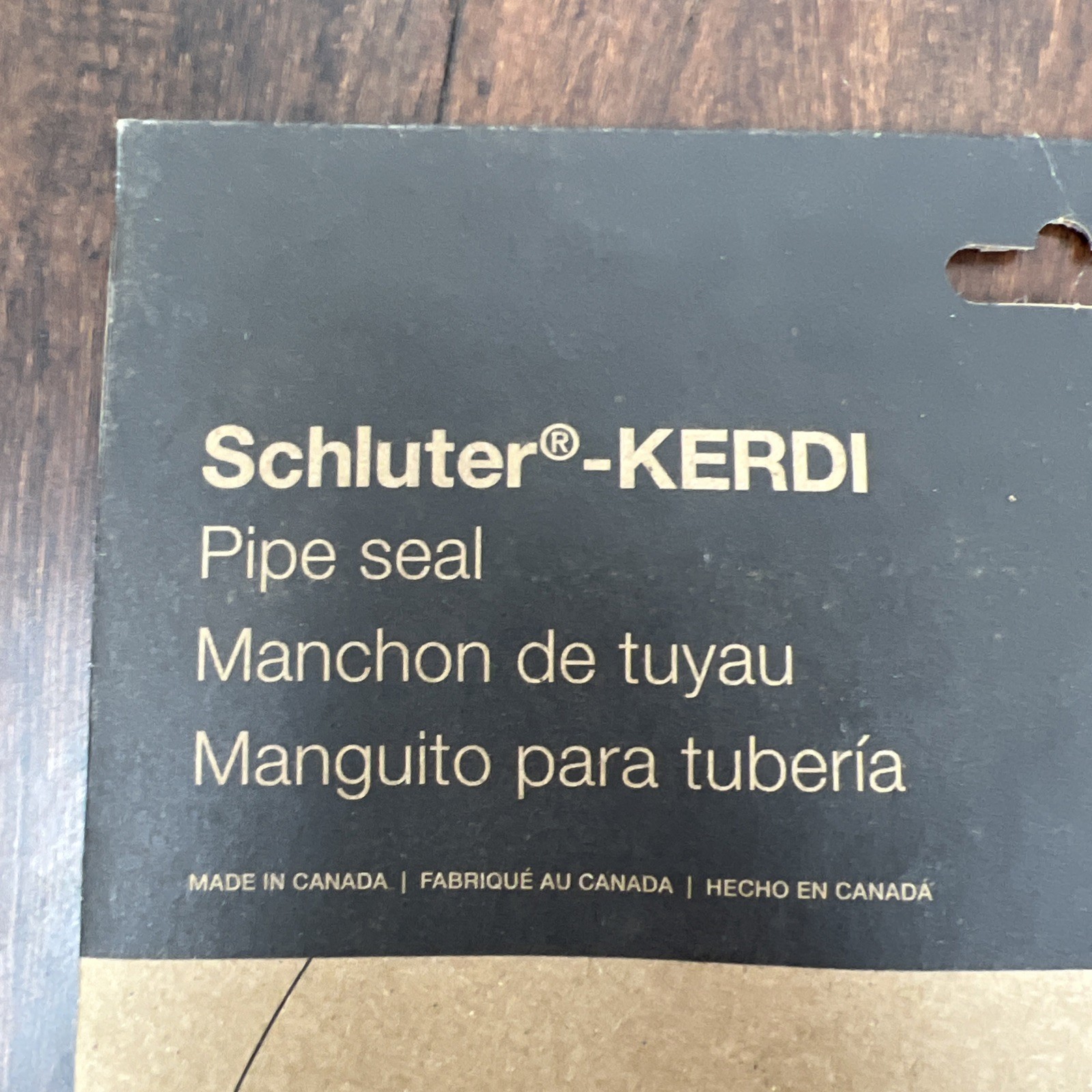 Schluter KERDI Pipe Seal 3/4” and Mixing Valve Seal 4-1/2″ Pair