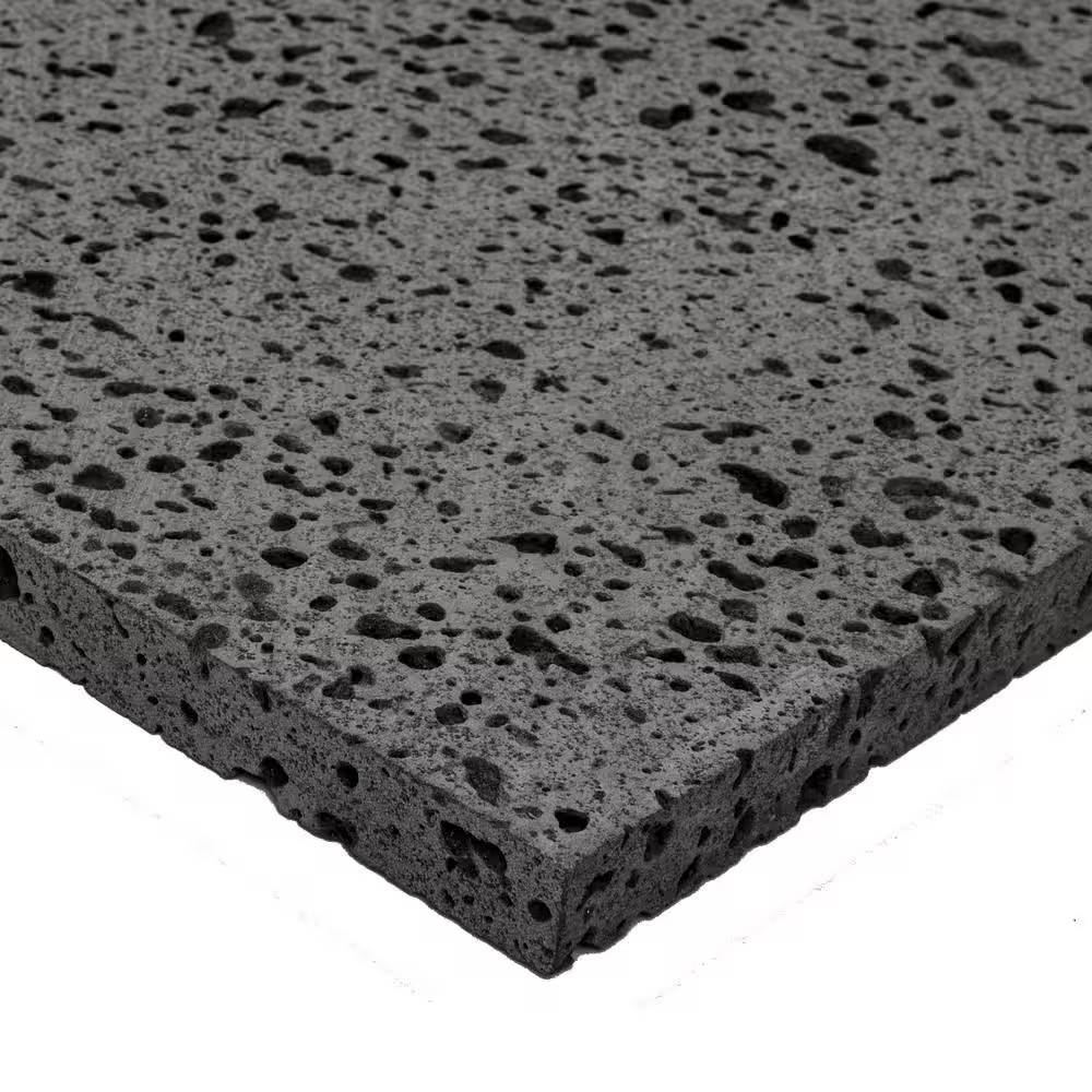 Lava Stone 12 In. X 18 In. X 2 Cm Rough Honed Basalt Floor Tile Paver (1.5 Sq. F