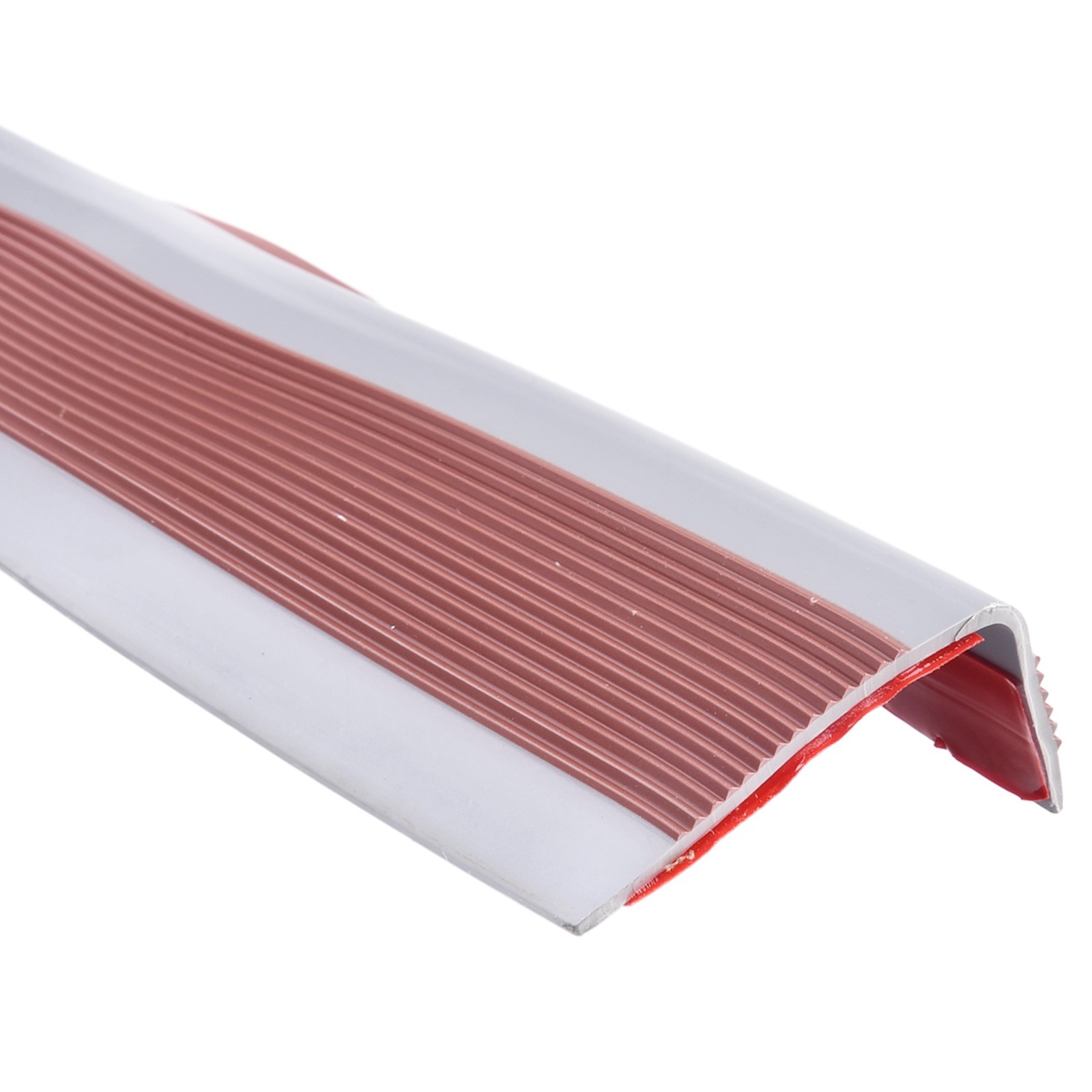 100cm Stair Case Nosing,PVC 5cmx2cm Tair Anti Slip Nosing Rubber Angle Step-Edge