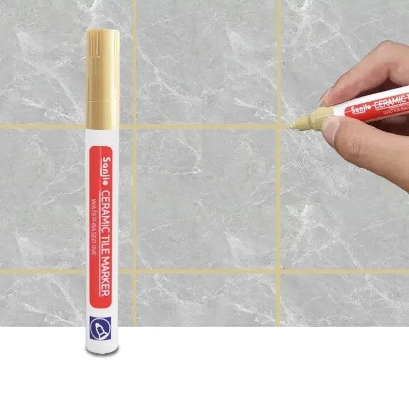 Grout Pen Waterproof Tile Gap Repair Paint Marker Mouldproof Filling Agents
