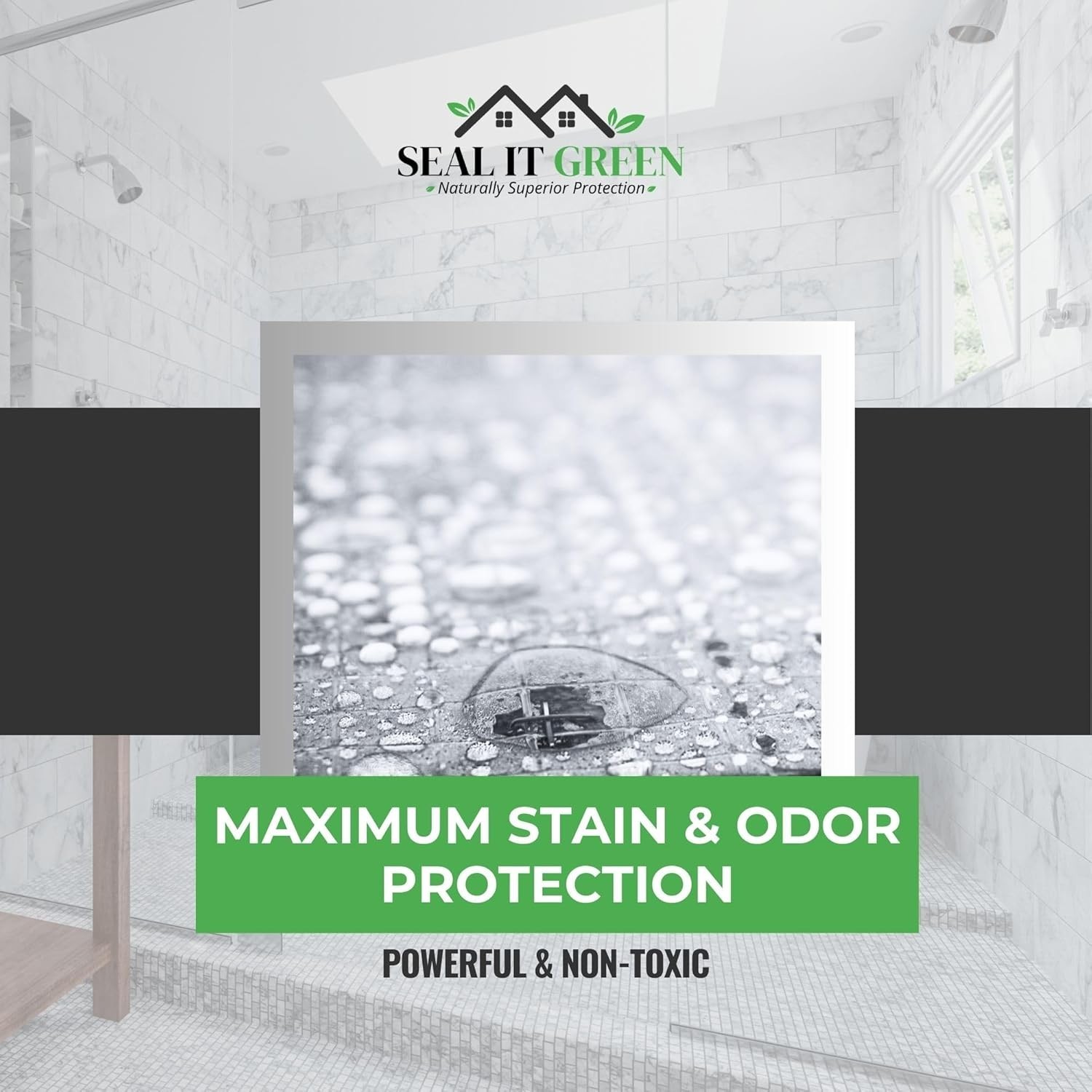 Eco-Friendly Grout Sealer – Non-Toxic, Water-Based with Long-Lasting Results