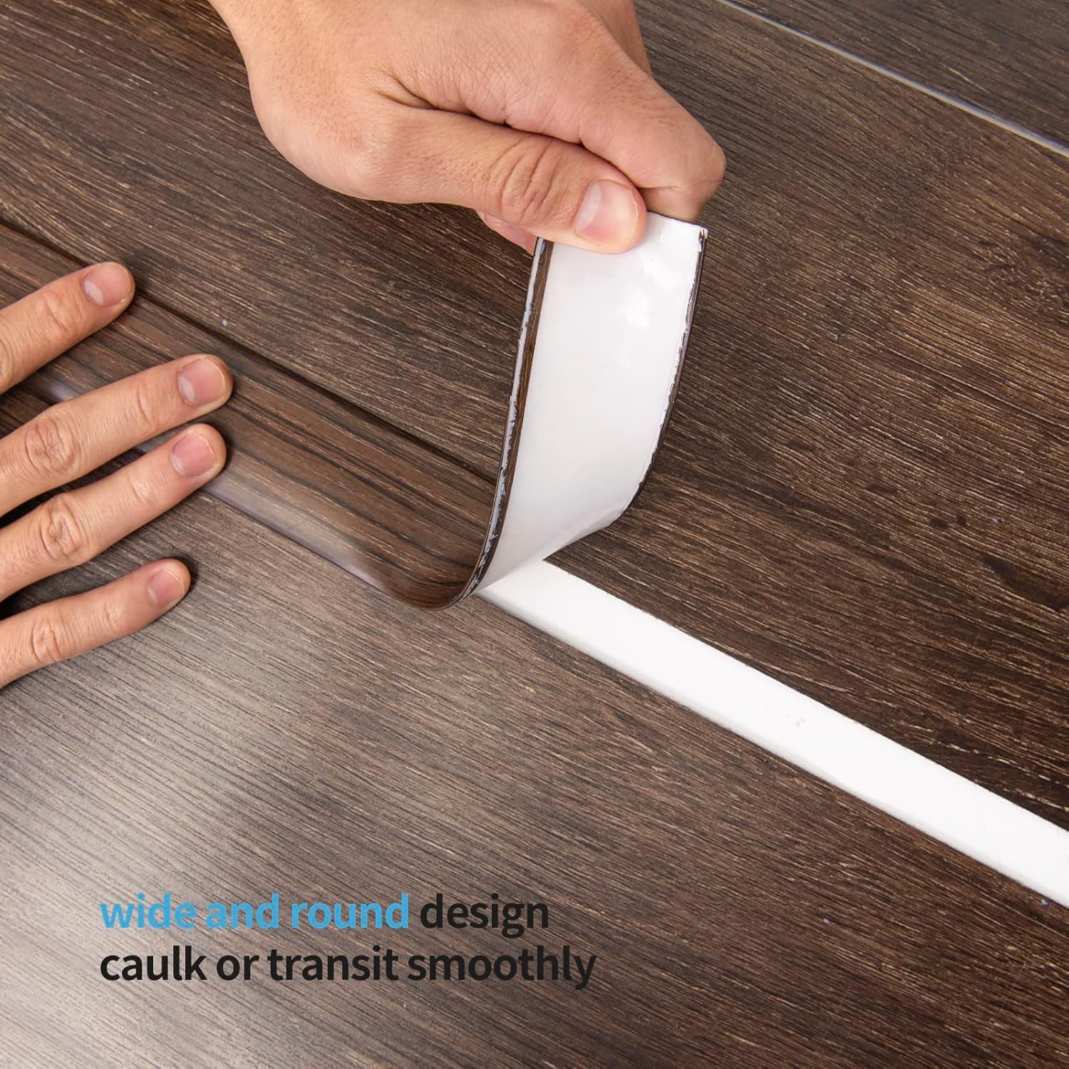 4FT Multi-Use Vinyl Floor Transition Strip – Perfect for Joining Rooms Elegantly