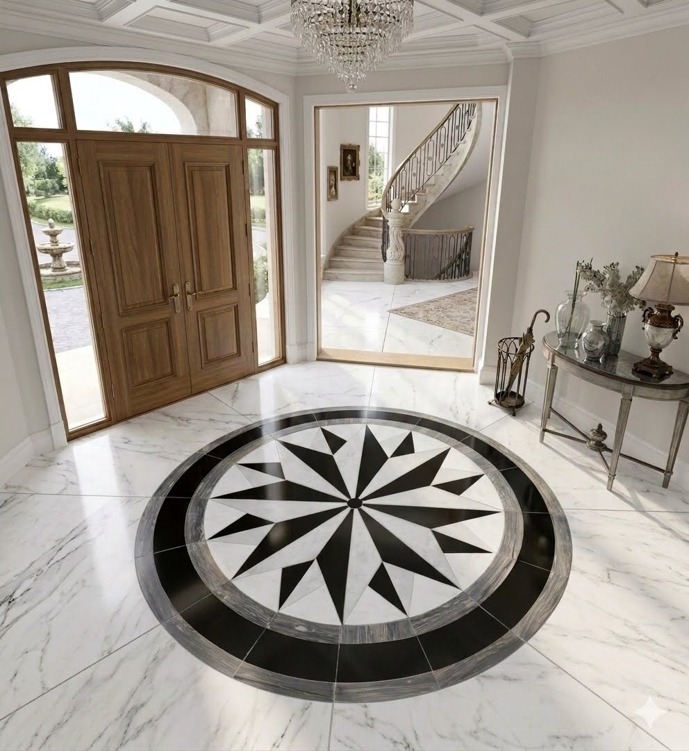 Floor Marble Medallion