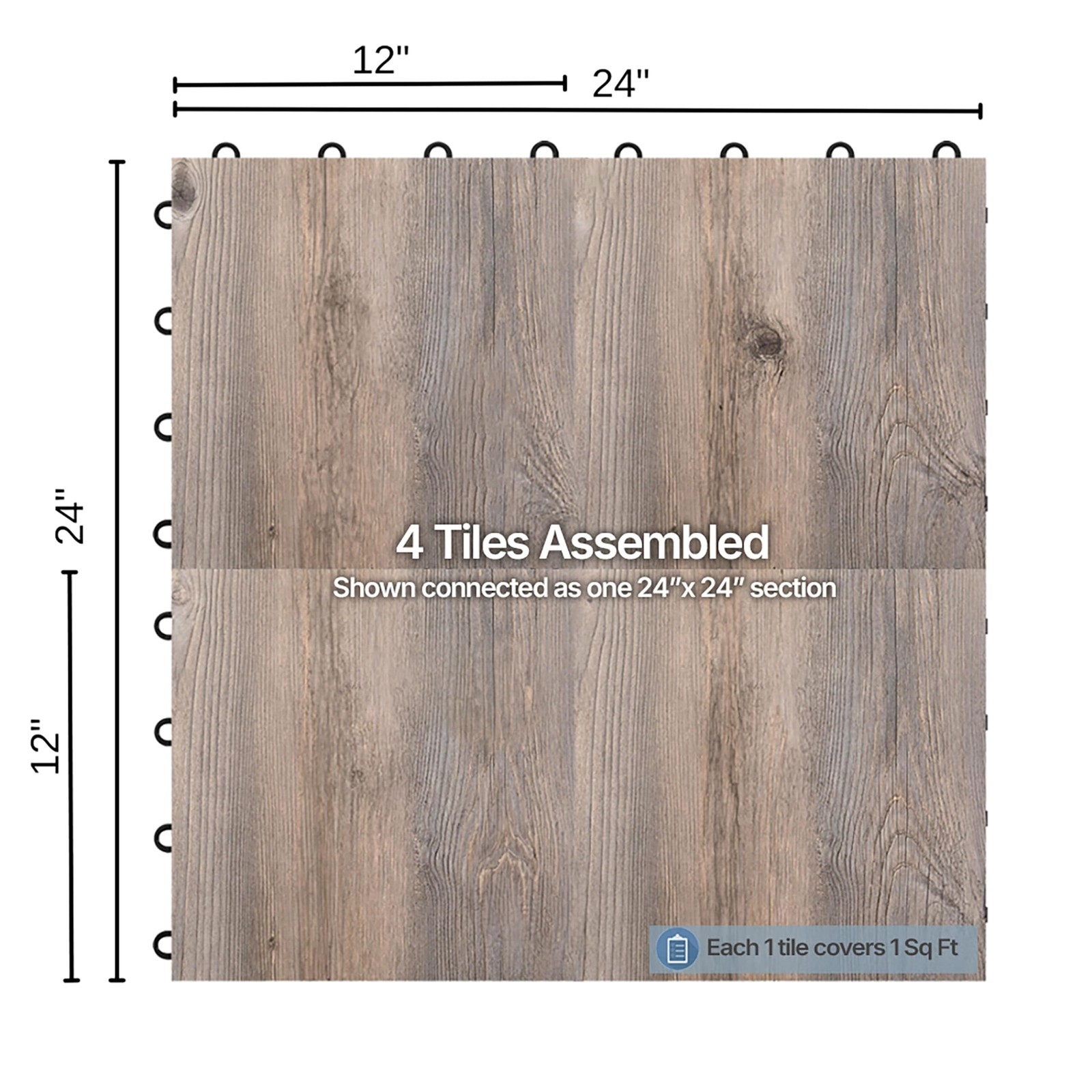 Incstores Versastep By Flooringinc 12 X 12 Inch Interlocking Dance Floor Tiles