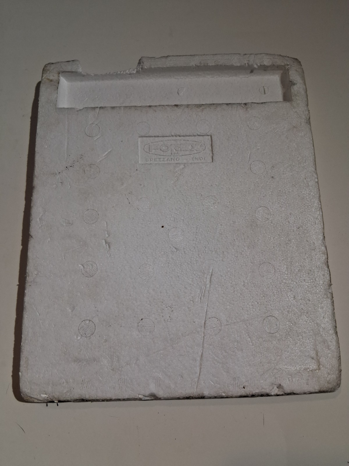 1pc Vintage Girardi Artistic Ceramic Wall Tile Mottled Brown Leaf Mid Century
