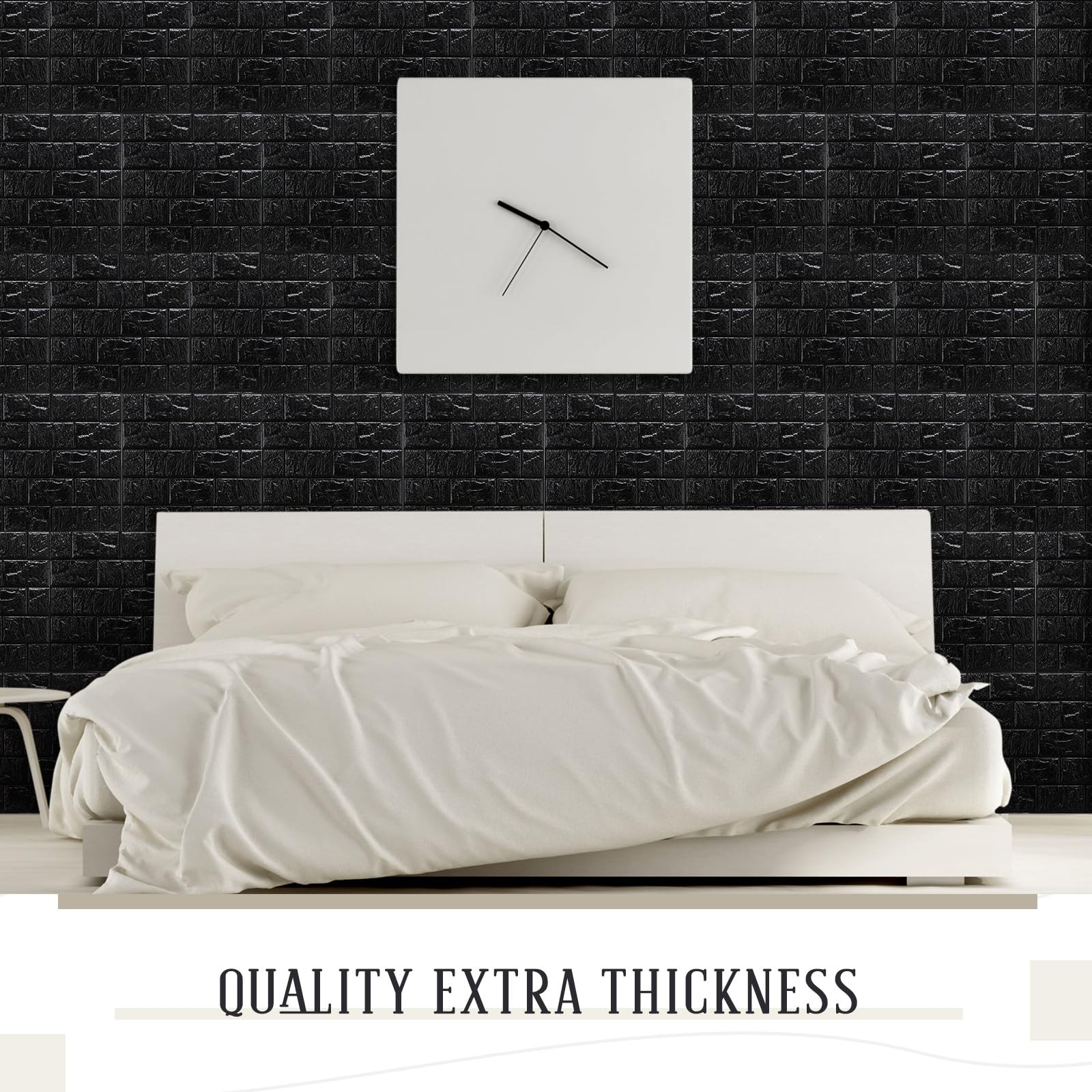 30 Pcs 28.8-48.4 Sq ft 3D Wall Panels Peel and Stick Foam Brick Wallpaper Pri…