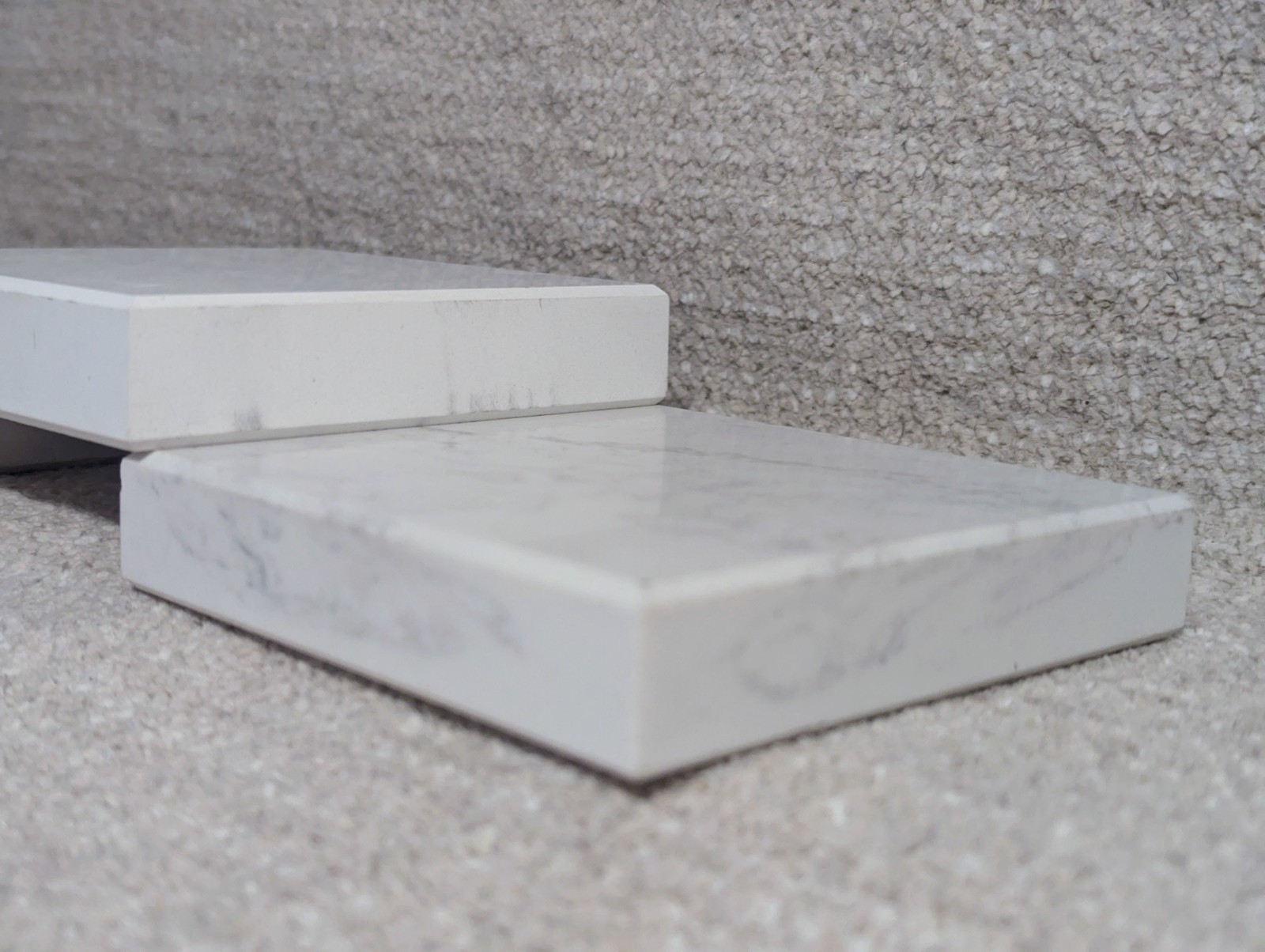 Caesarstone Quartz Stone Tile – Premium Countertop Sample for Creative Projects!