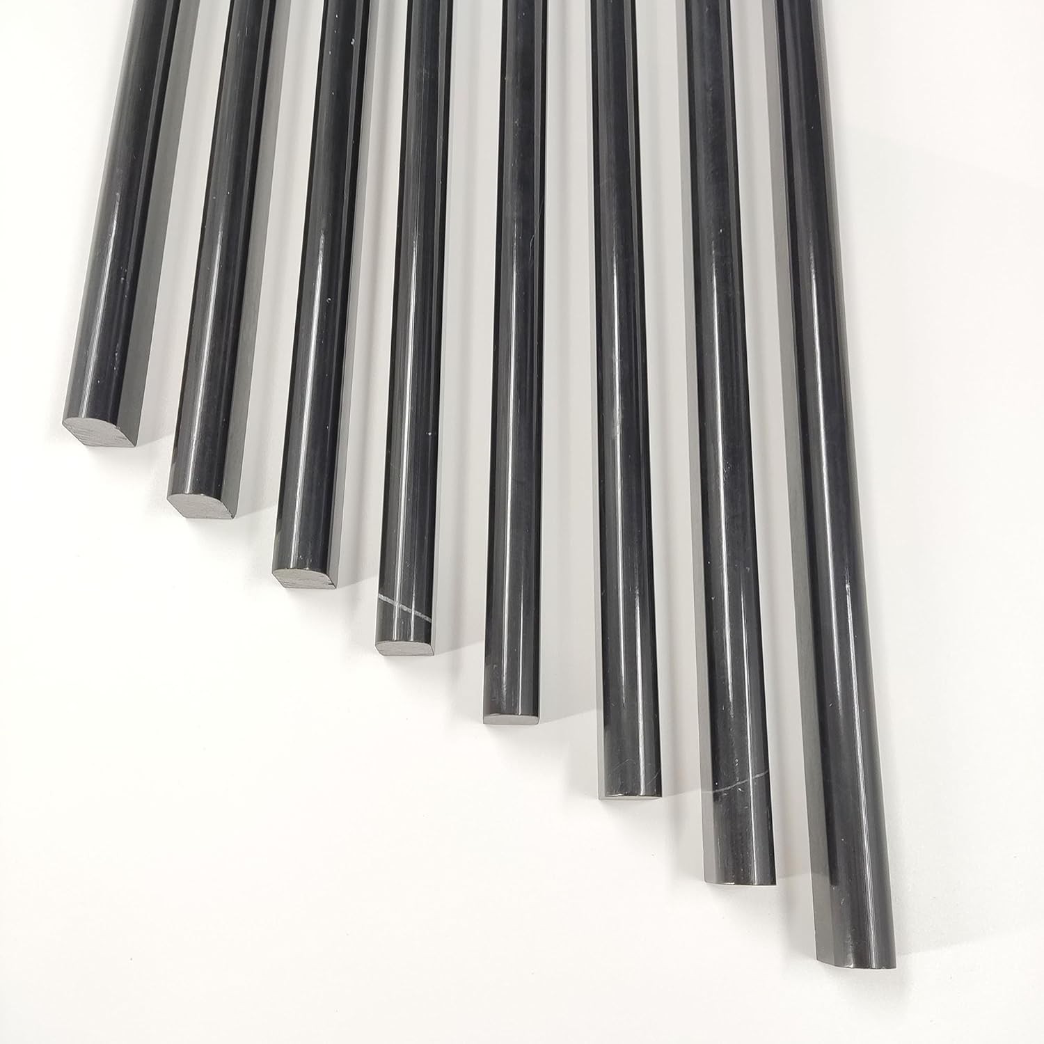 Black Marble Pencil Tile Edge Trim – 15 Pack for Backsplash & Showers