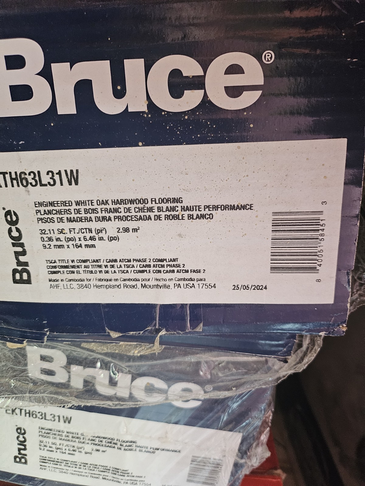 Bruce Engineered White Oak Prefinished Low Gloss 32.11 sq ft Micro-Beveled