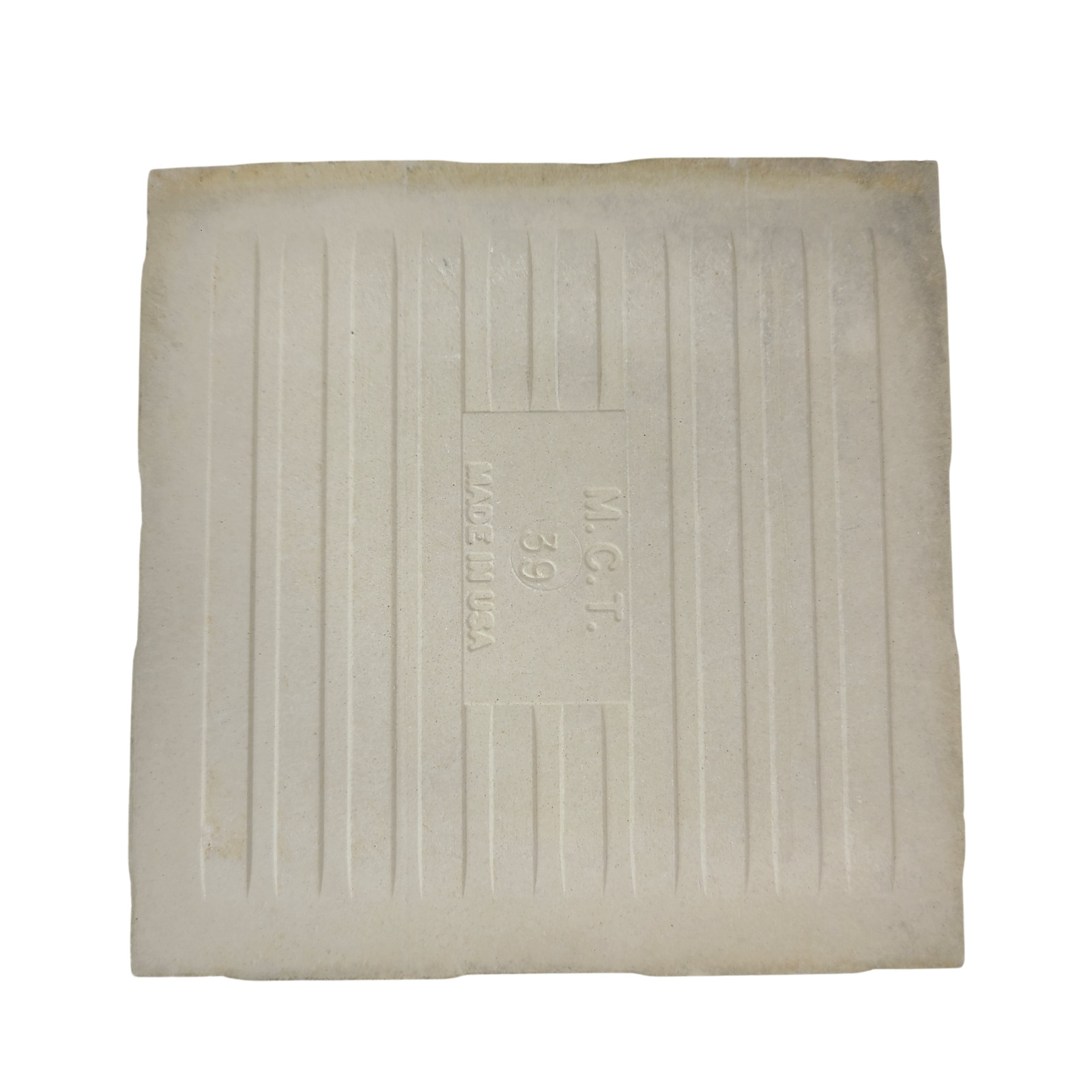 Biscuit Bone Ceramic Tile 4 3/8 in Subway Vintage Mid Century Modern Crystalline