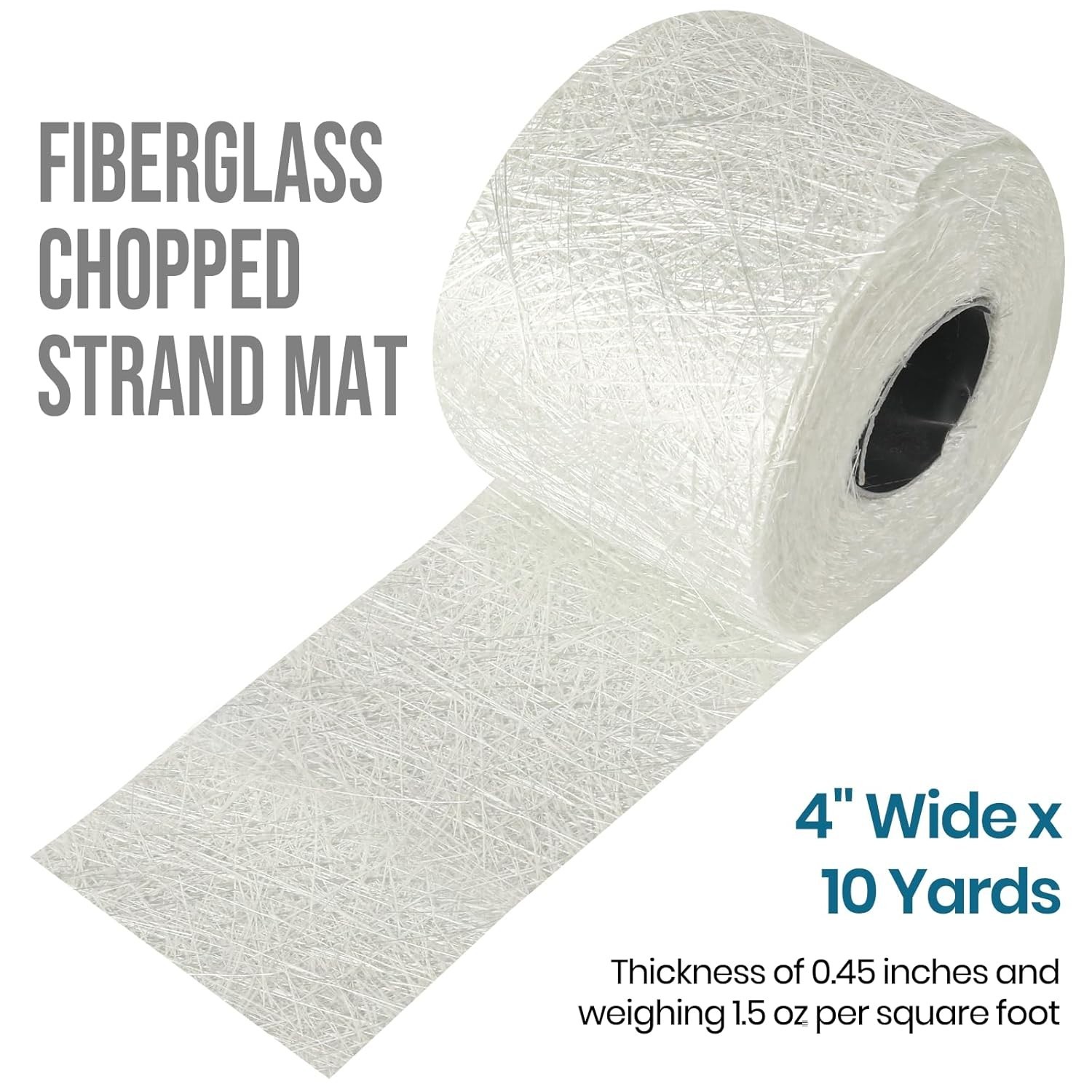 Fiberglass Chopped Strand Mat for Heavy-Duty Repairs Bonding Reinforcement
