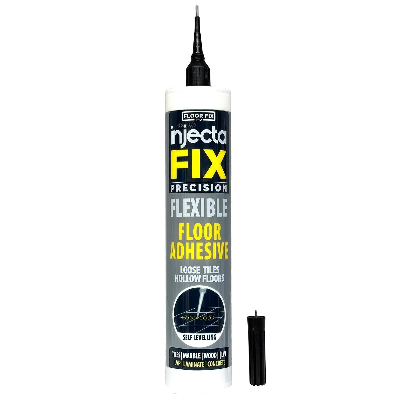 Strong and Water-Resistant Tile Repair Kit with Stainless Steel Tip – 10.1 fl oz