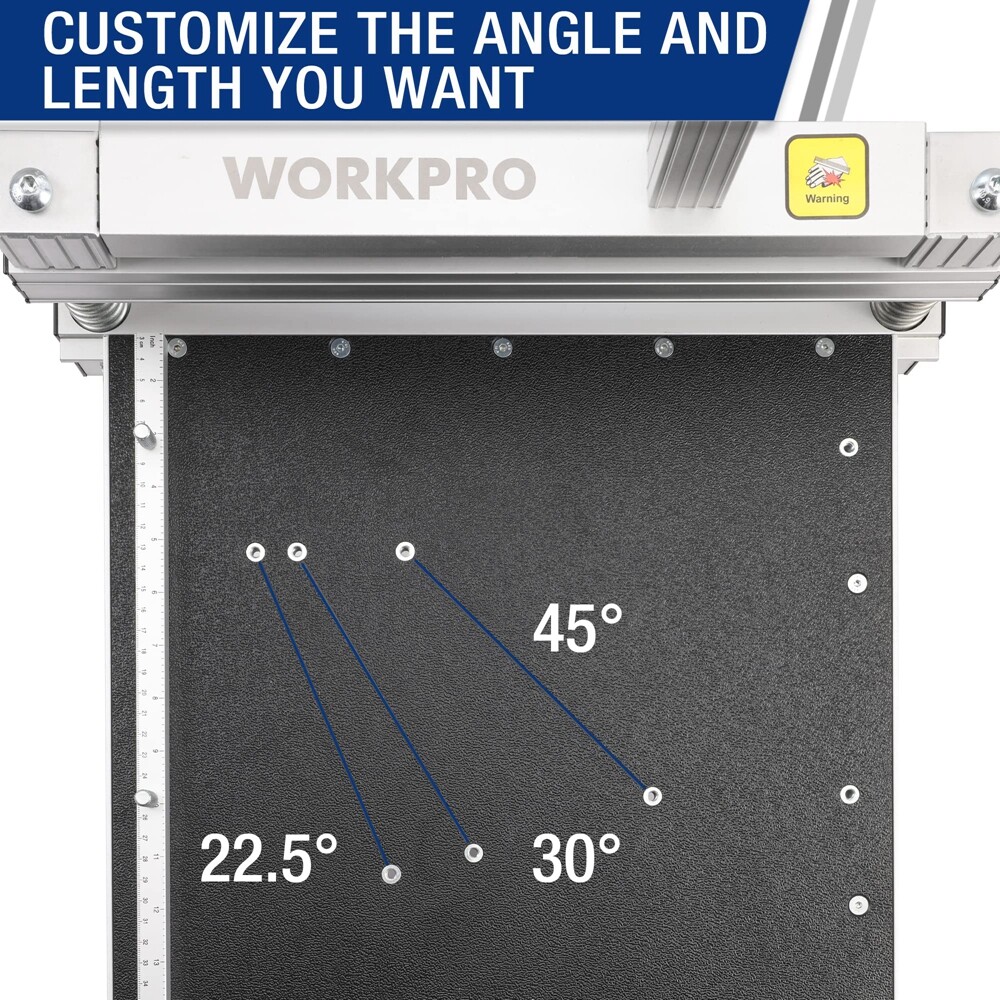 WORKPRO 13″ Flooring Cutter/Laminate Flooring Installation Tool Spacers Knee Pad