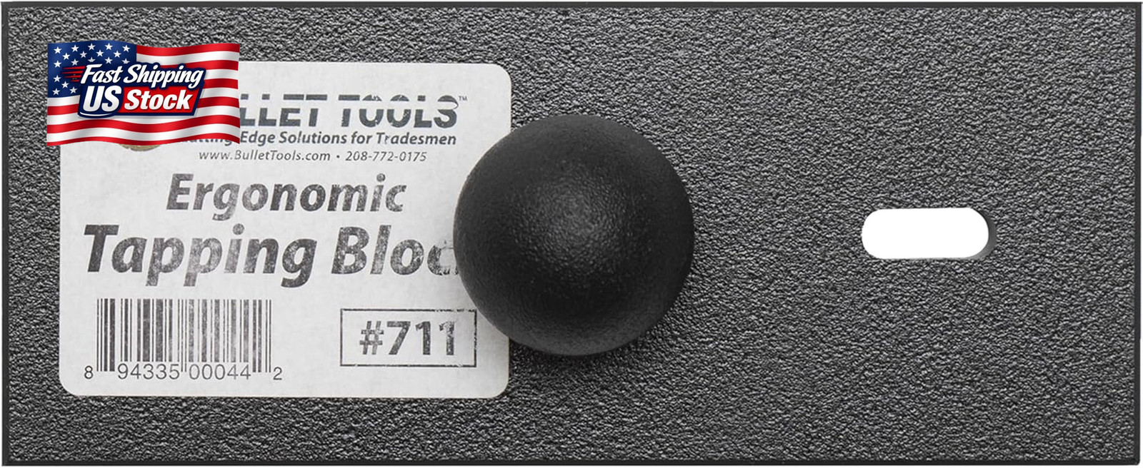 Marshalltown Bullet Tools Standard Tapping Block, Durable Flooring Tool, Easy Gr