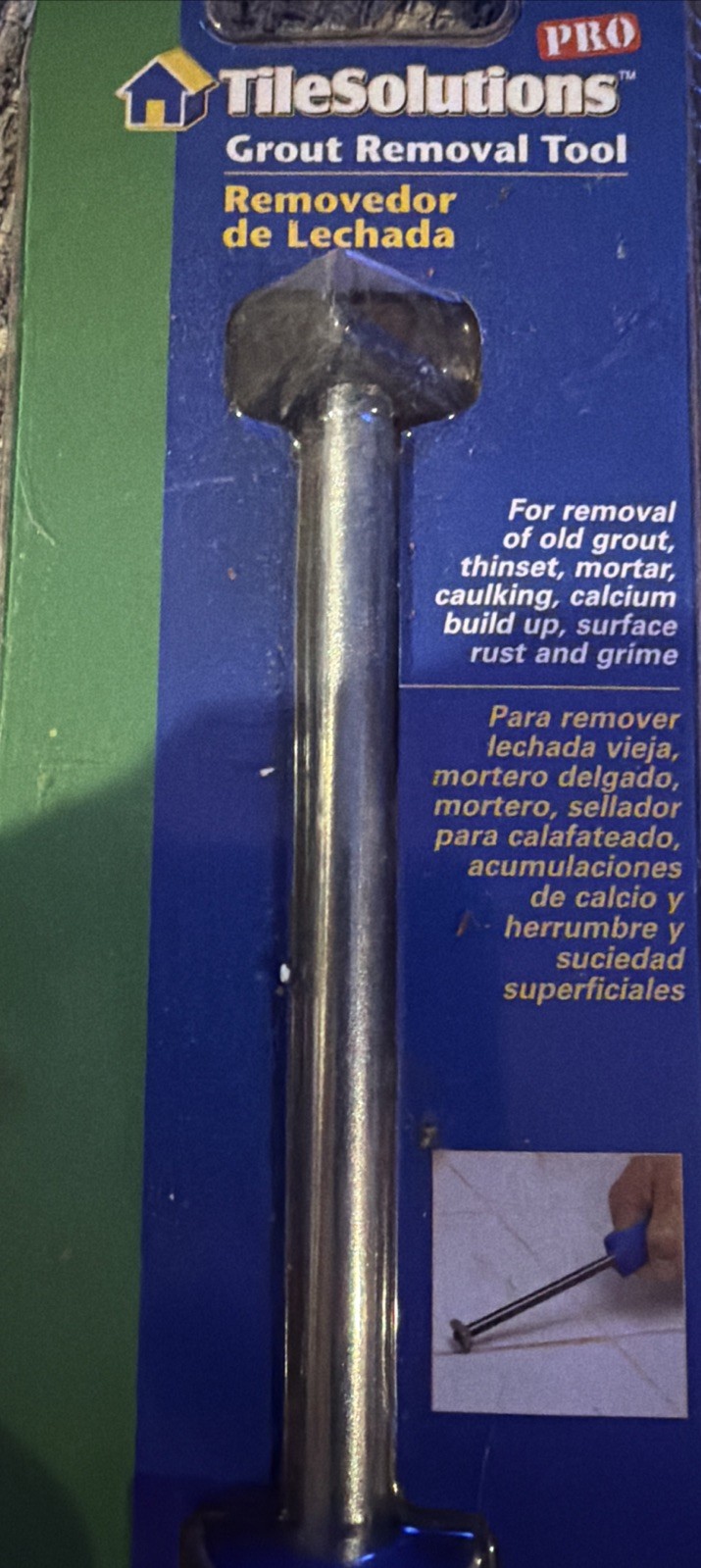 GROUT REMOVAL TOOL By Tile Solutions – MODEL 2798