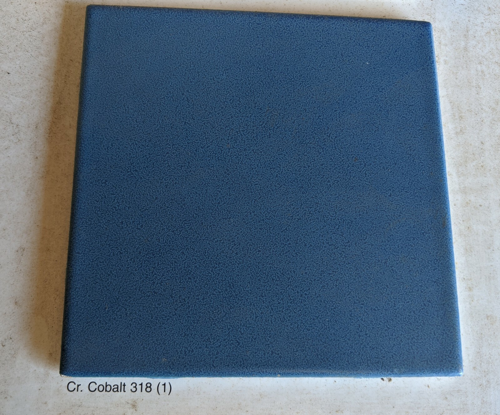 American Olean 318 Crystalline Cobalt 1 3/8″ ceramic tile Dot pack of 40 pieces