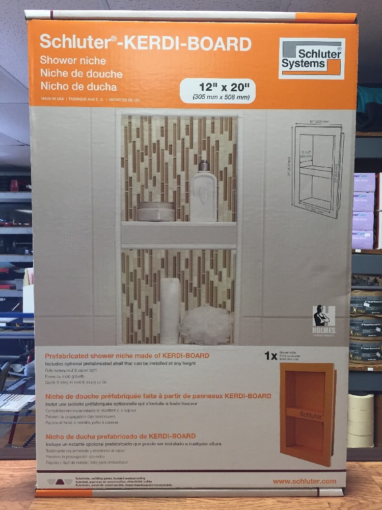 Schluter Kerdi Shower Niche 12″ x 20″