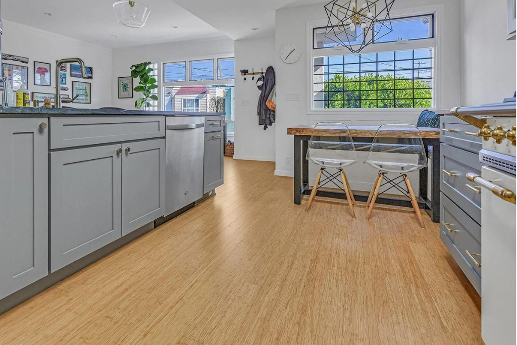 8″ Sample Piece – Ambient® Natural Click 6ft Lengths Bamboo Flooring (Sample)