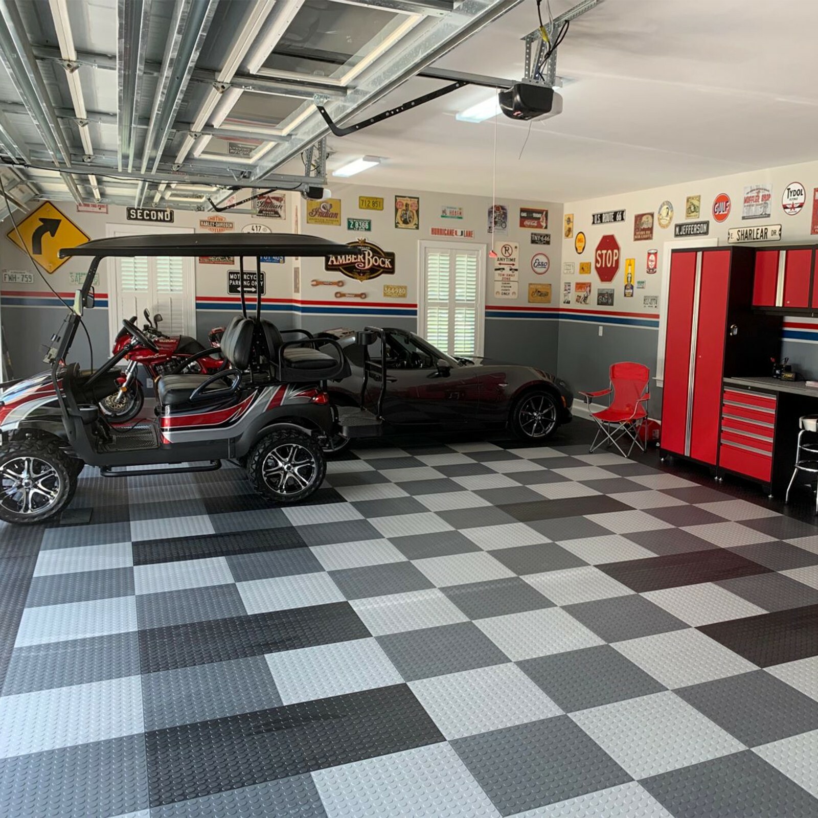 FlooringInc Nitro Flex Garage Tiles 20.5″ x 20.5″, Bulk Packs, Garage Flooring