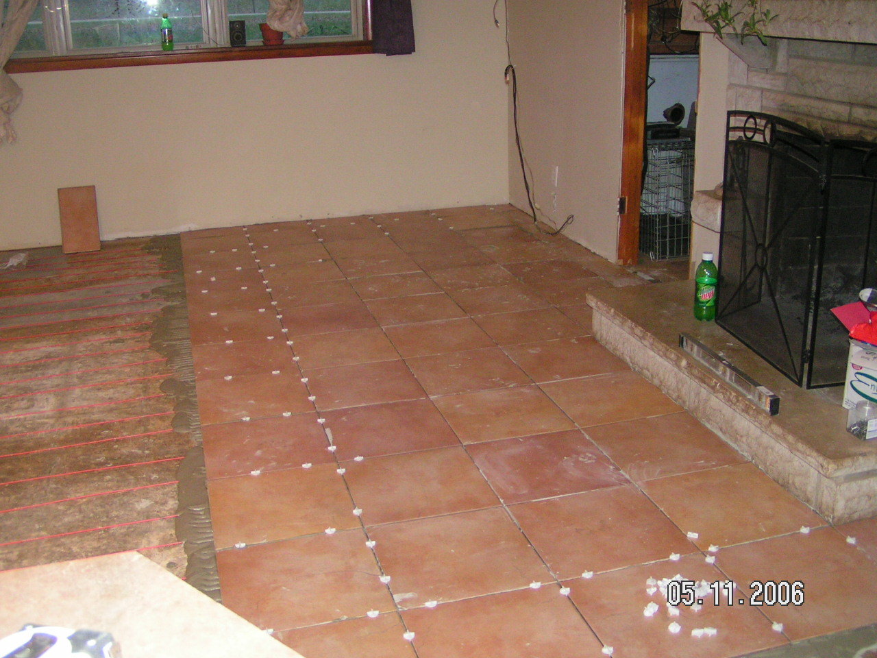 SMART Electric Floor Heating cable syst. 150-190sq.ft (14-18sq m)230V warm tiles
