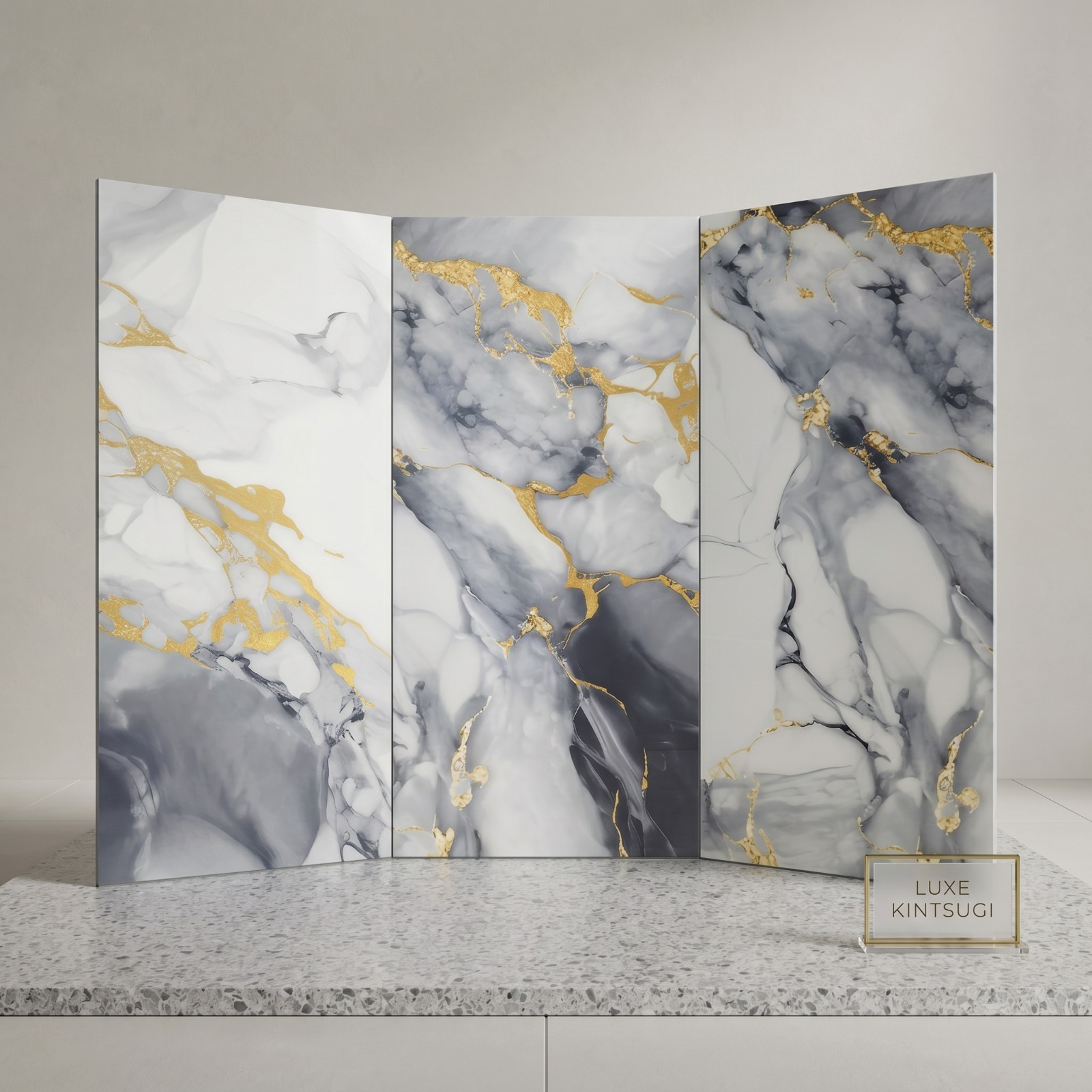 Premium Peel and Stick Marble Wall Tiles 12×24” 20-Pack Glossy Backsplash 40sqft