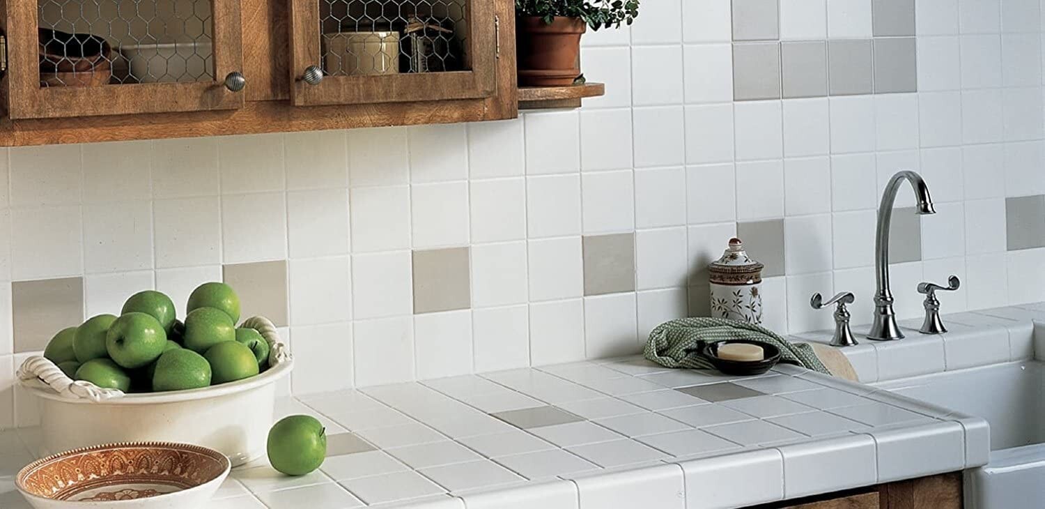 4×4 Daltile Semi-Gloss Collection 0100 White Wall Subway Tile Full Box (12.5SF)