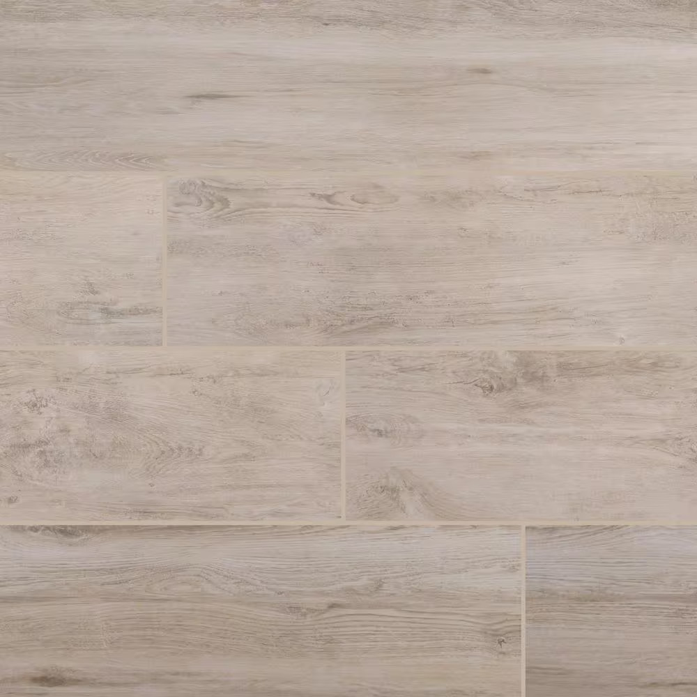 Lucas Canitia 2 Cm. X 12 In. X 48 In. Matte Porcelain Wood Look Paver Tile (8 Sq