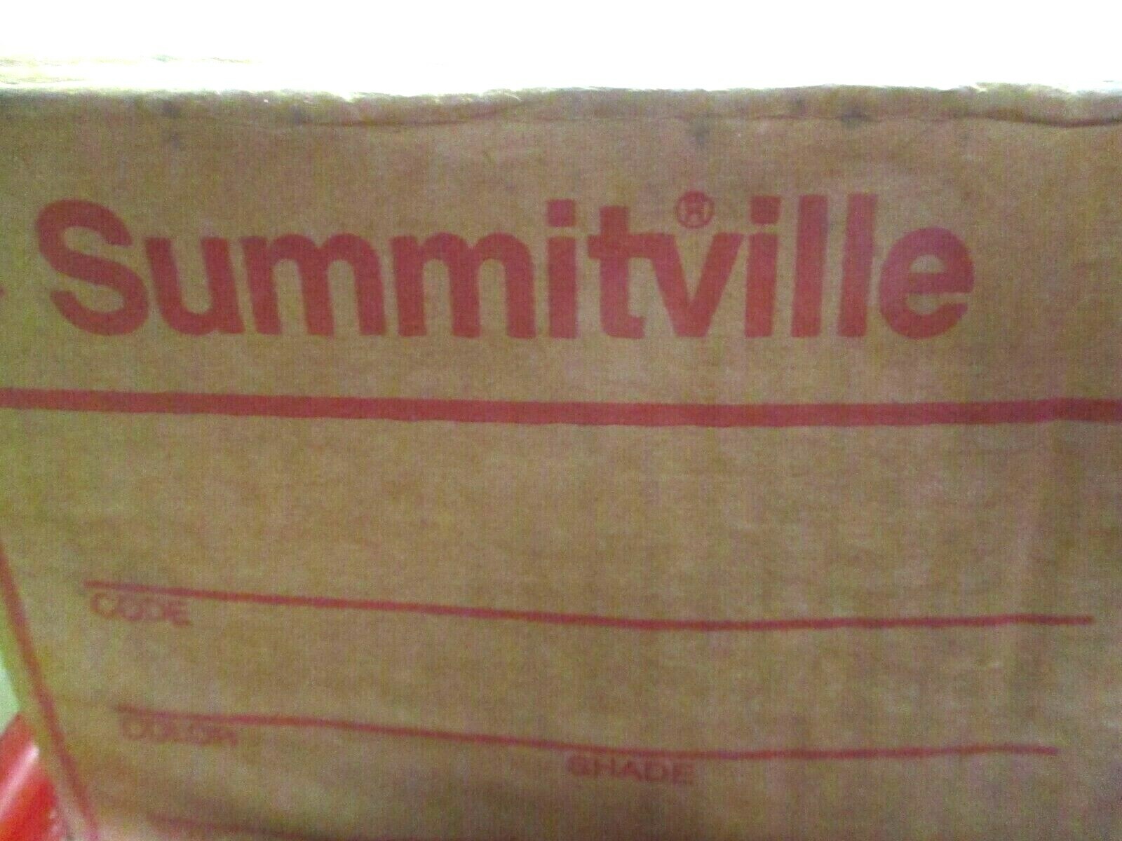 1 Bullnose Wall Tile Summitville USA ’60 Ceramic 3-7/8″ Mid Teal Green Gloss MCM