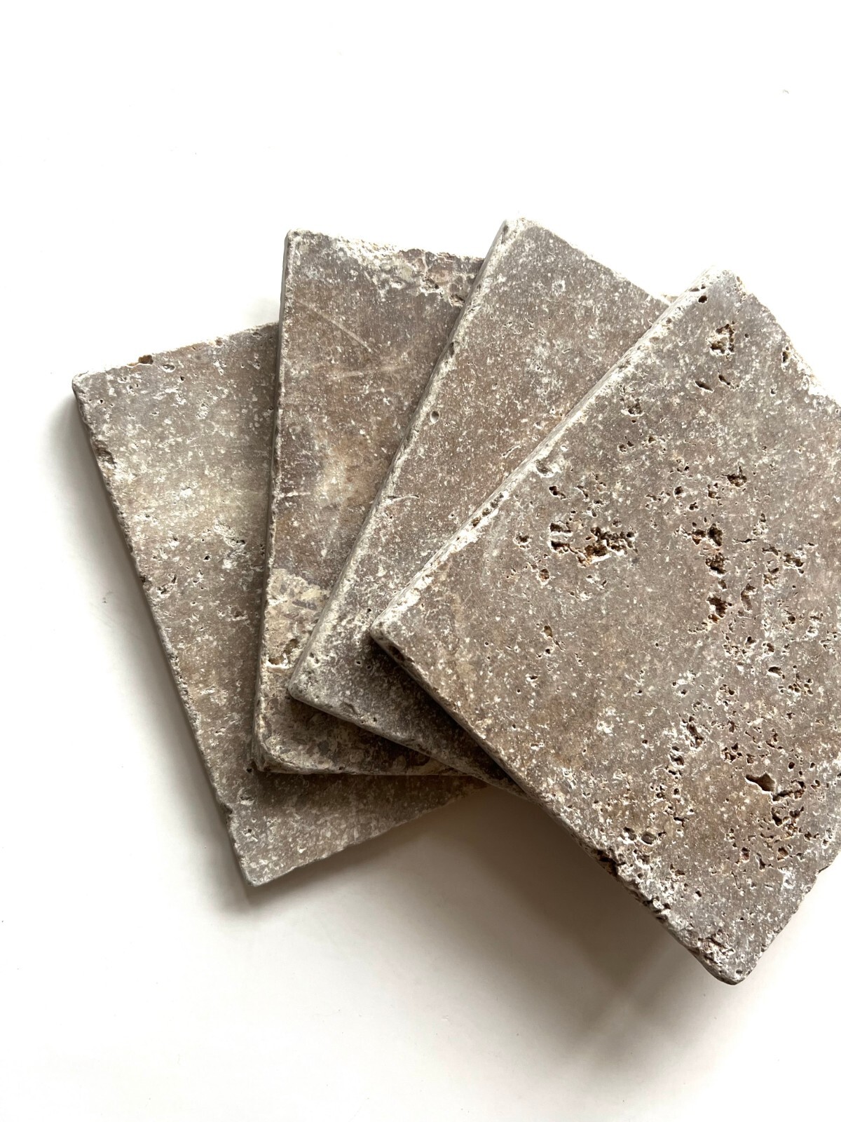 NOCE 6×6 Tumbled Aged Travertine Tile Backsplash Floor Wall (Sold by 1 piece)