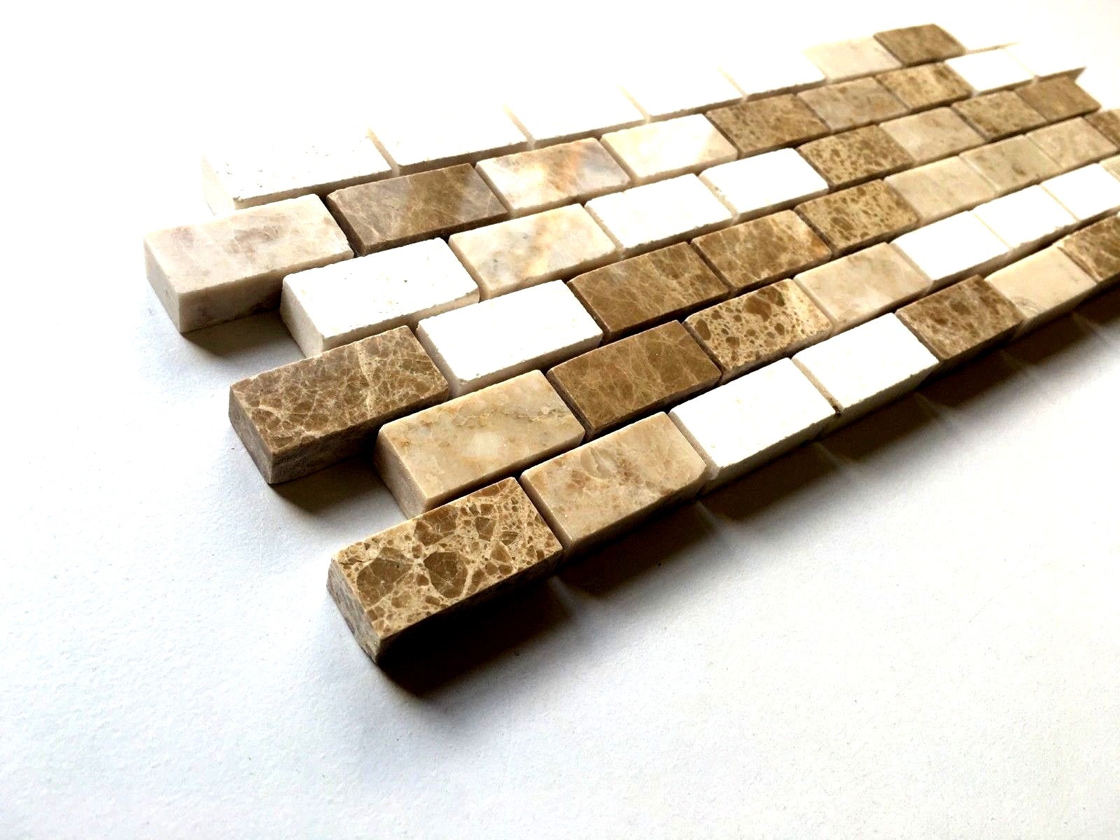 Brick Design 3 7/8″x12″ Decorative Border Wall Floor Tile Backsplash Bathroom