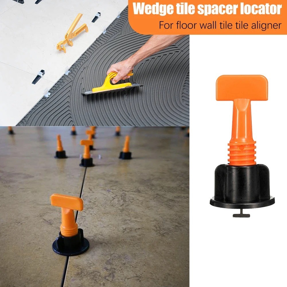 Tile Leveling System 300Pcs Wedges Spacers Plier Floor Wall Tile Alignment Kit