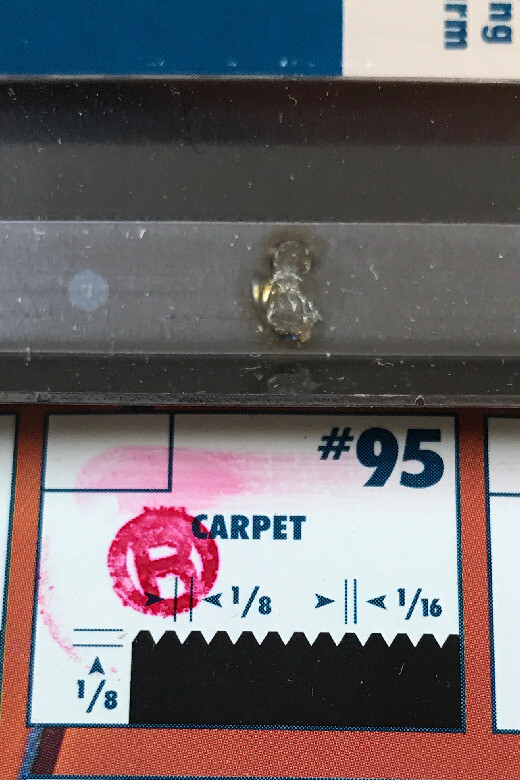 Barwalt 31951 Carpet, Wood and Flooring Trowel Blade #95