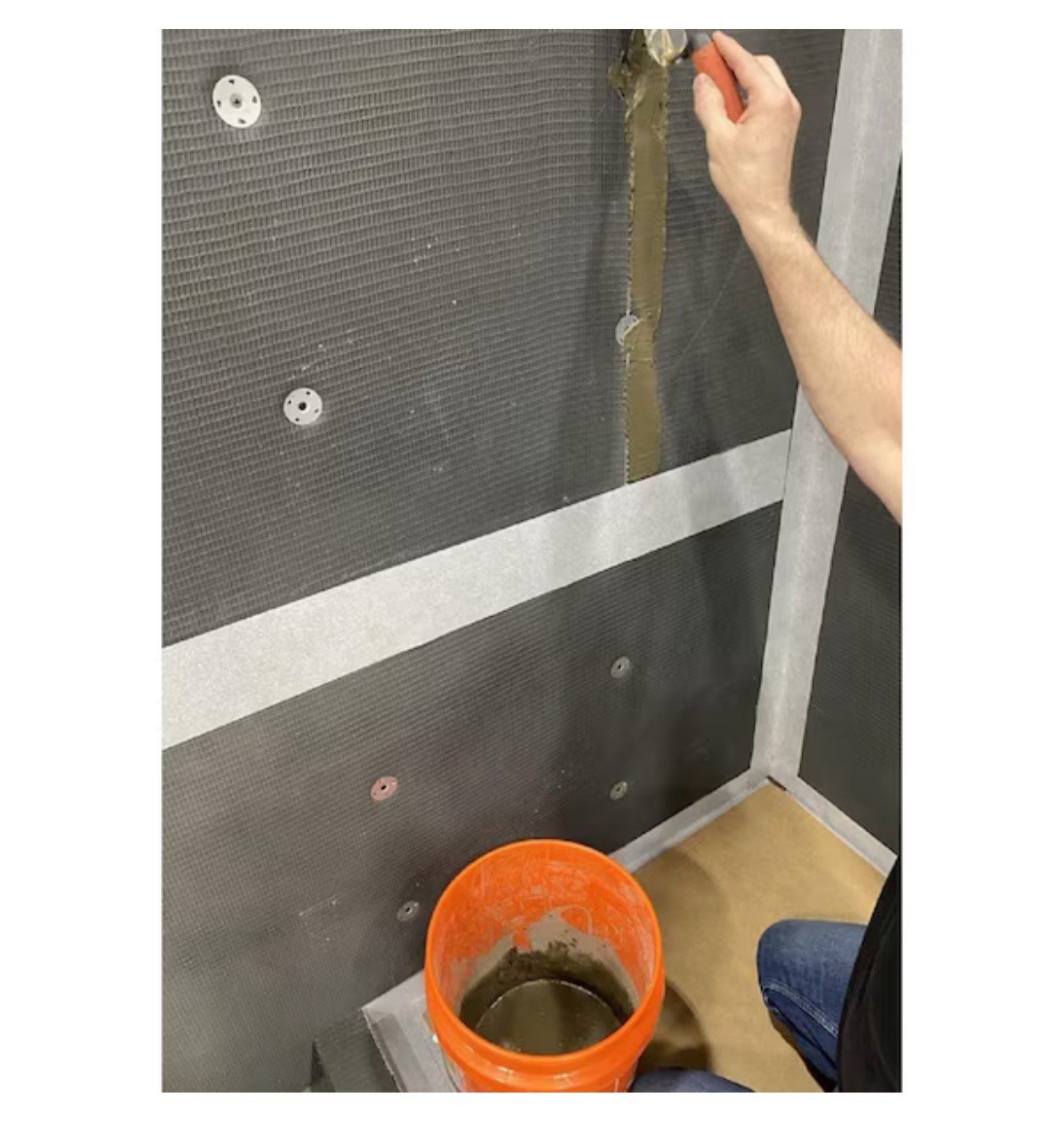 Everbilt Watershield Shower System 66 ft. x 4-3/4 in. Waterproofing Strip