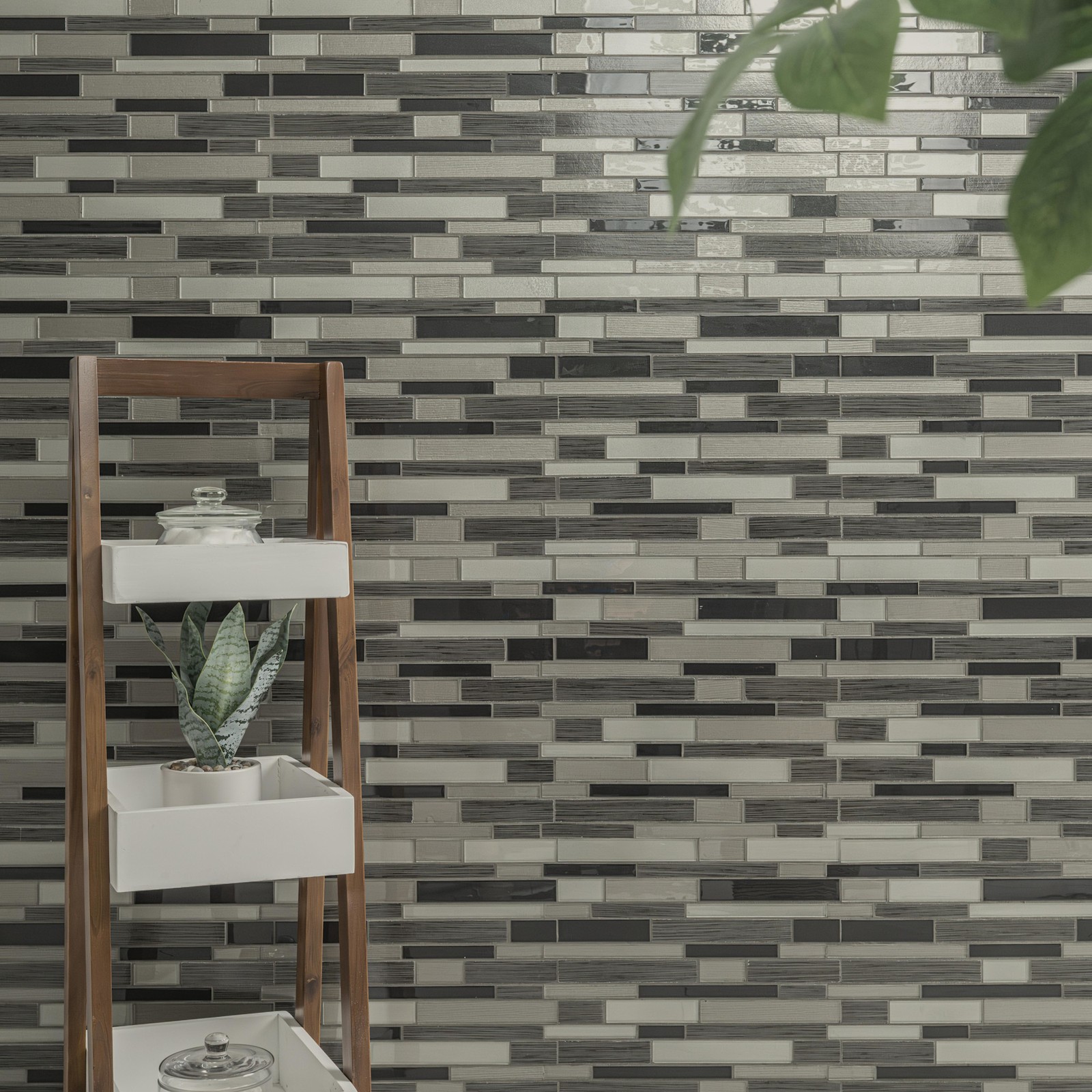 Ackland AKM-PG-VI12X12IL-CA Vixo – 12″ x 12″ Solid Floor and Wall – Grey