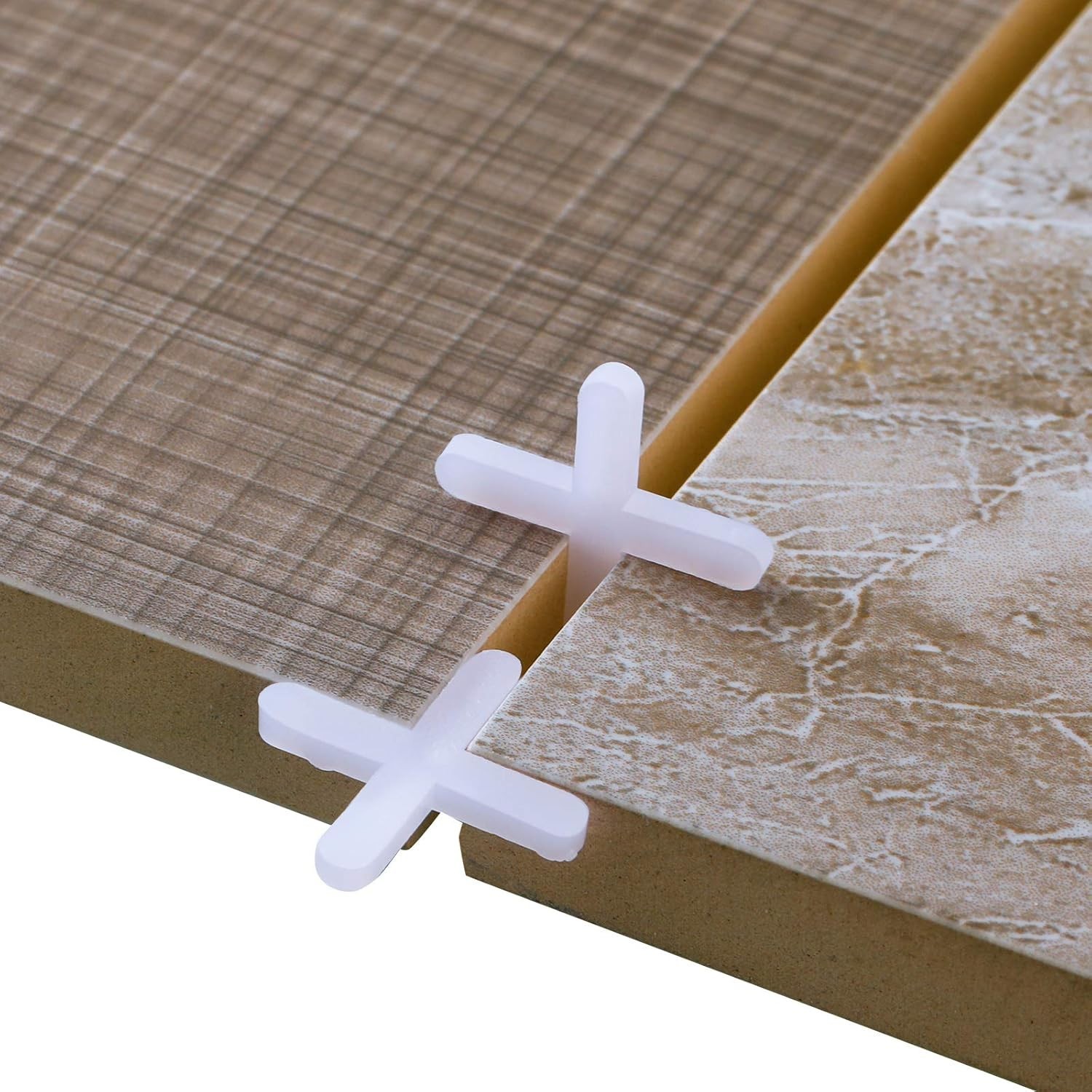 500 Pieces Tile Spacers Levelers 1/4 Inch for Ceramic Stone Installation