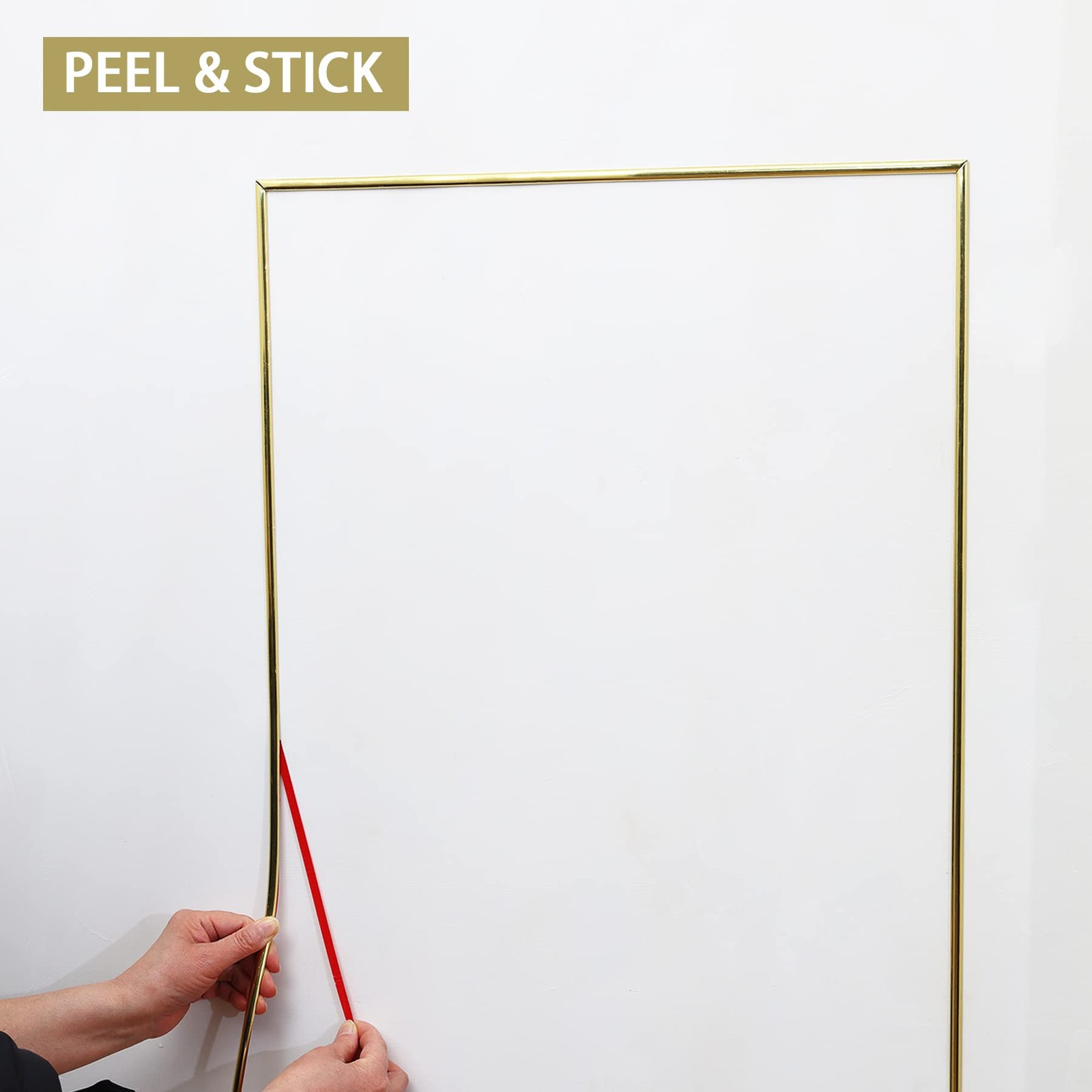 Peel and Stick Flexible Wall Trim Molding Decorative Strip 16.4FT