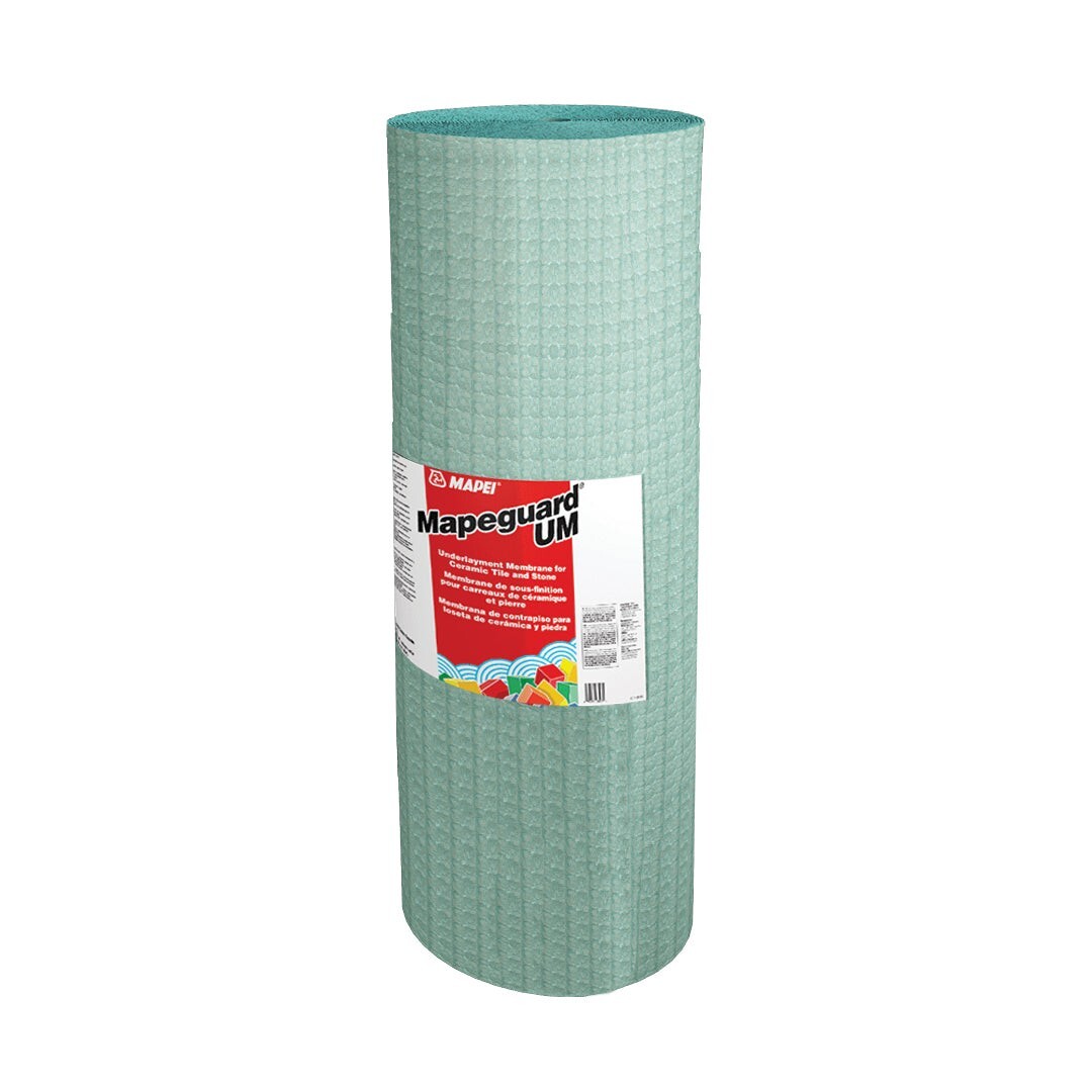 Mapei 2850930 Mapeguard UM 1/8″ Uncoupling Waterproof Membrane 323 Ft² (9 Rolls)