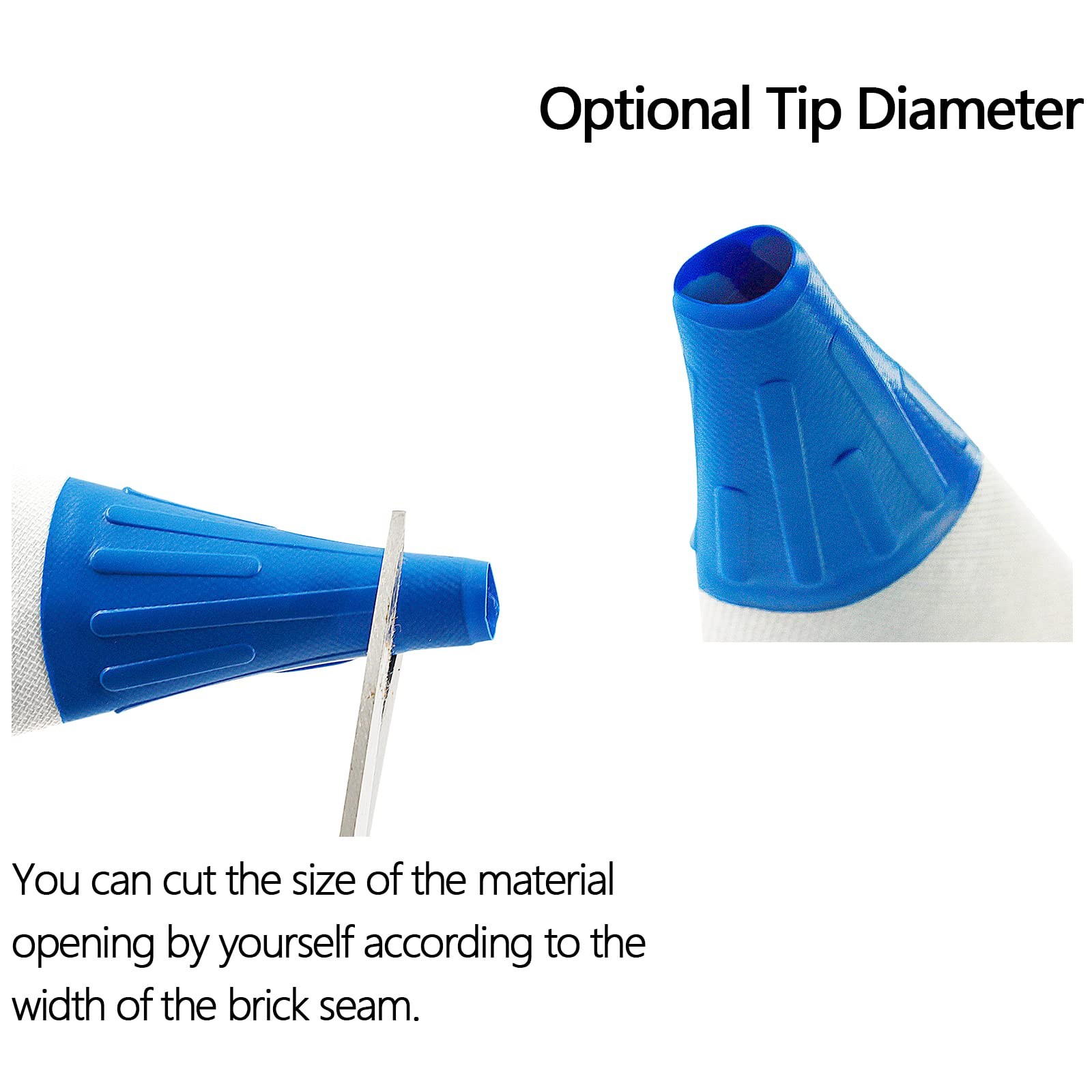12″x24″ Blue Tile Grout Bag 3 Pack Heavy Duty Mortar Bags