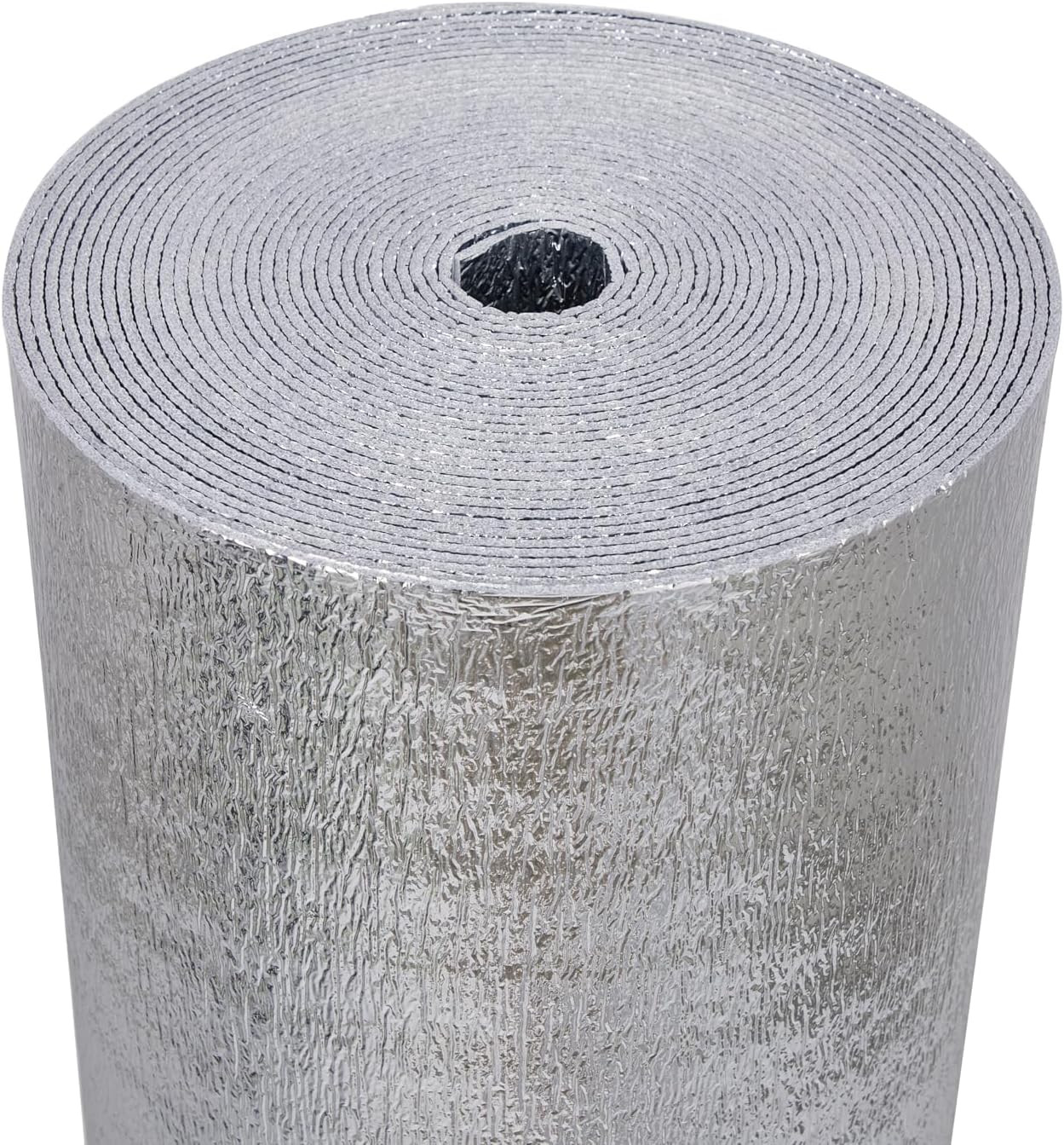 Smartshield -3Mm 48Inx25Ft Reflectiveinsulation Roll, Foam Core Radiant Barrier,