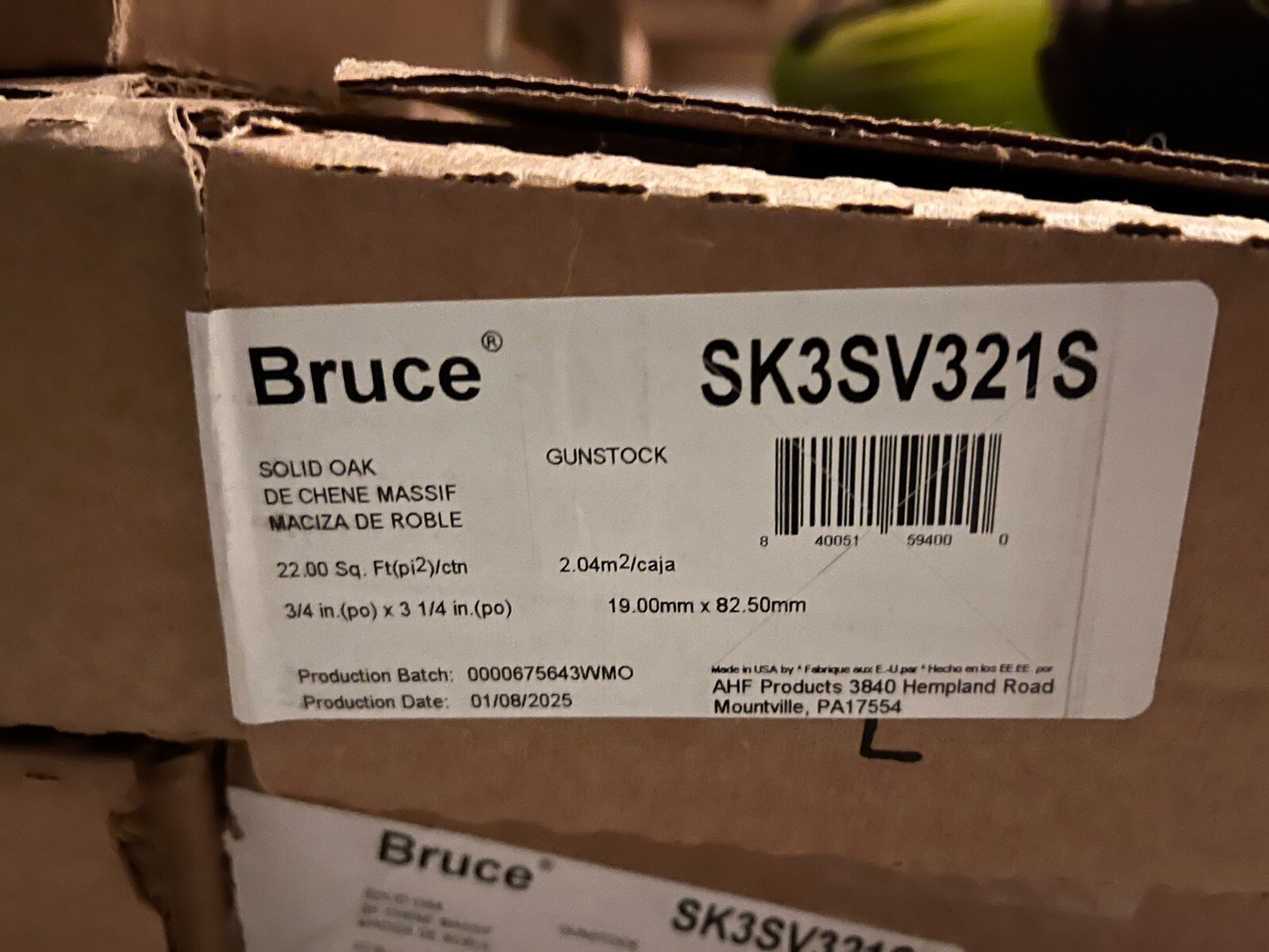 Bruce Gunstock Oak 3/4″ x 3 1/4″ Solid Hardwood Flooring (22-Sq-Ft/Case)