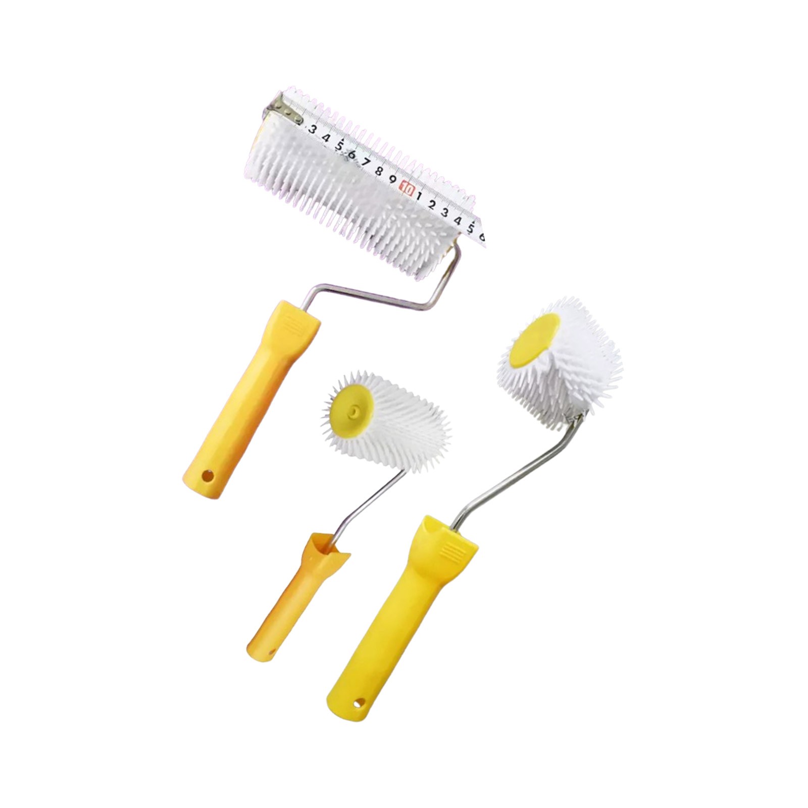 Self Leveling Cement Spike Roller Epoxy Roller Flooring Tools Remove Bubbles