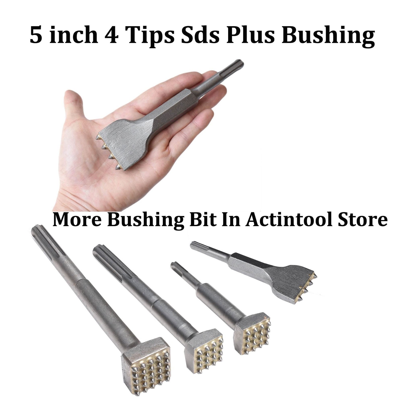 6 1/8 in. x 1 1/2 in. SDS Plus Mortar Raking Chisel, Mortar Joint Removal SDS…