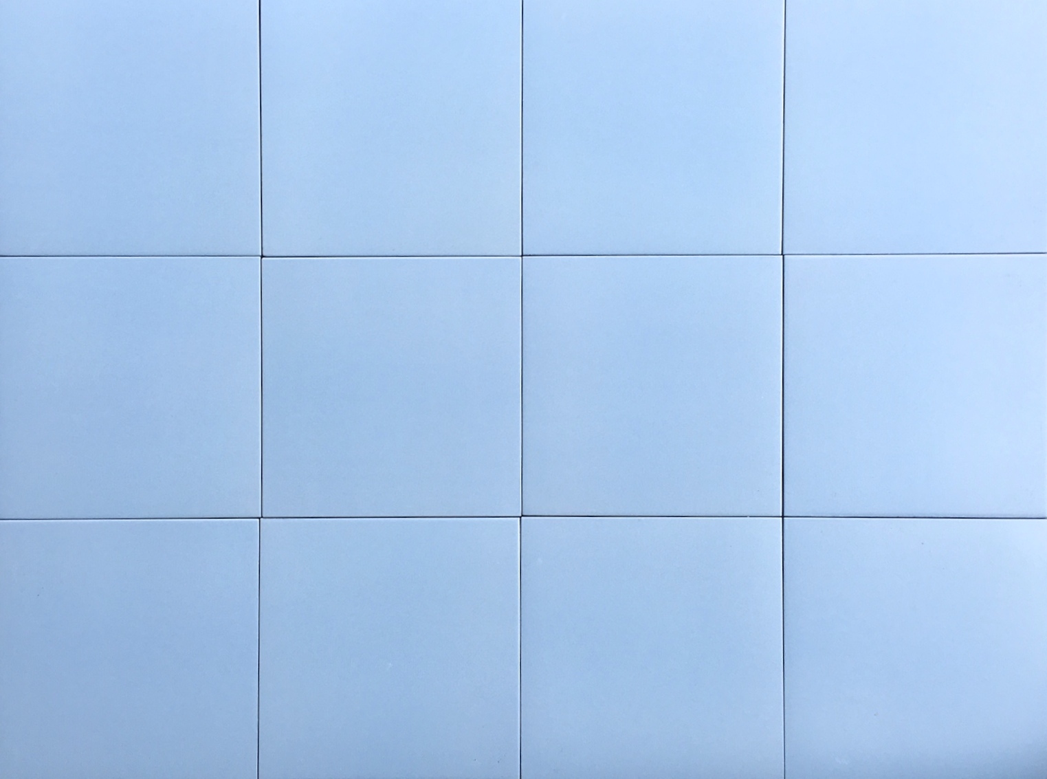 8X8 Solid Powder Blue Porcelain Stoneware Wall and Floor Tile (BOX OF 12)