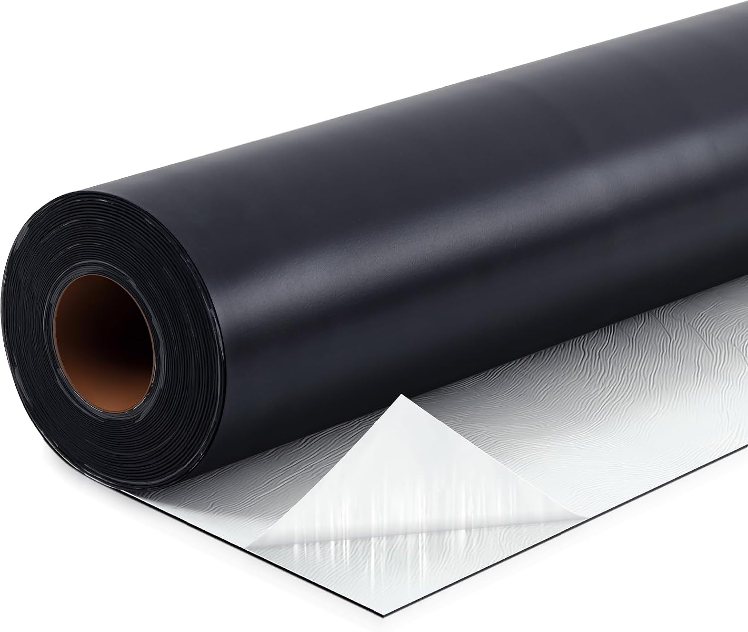 Self-Adhesive EPDM Rubber Roofing Membrane, 39″ x 15′ Waterproof Underlayment