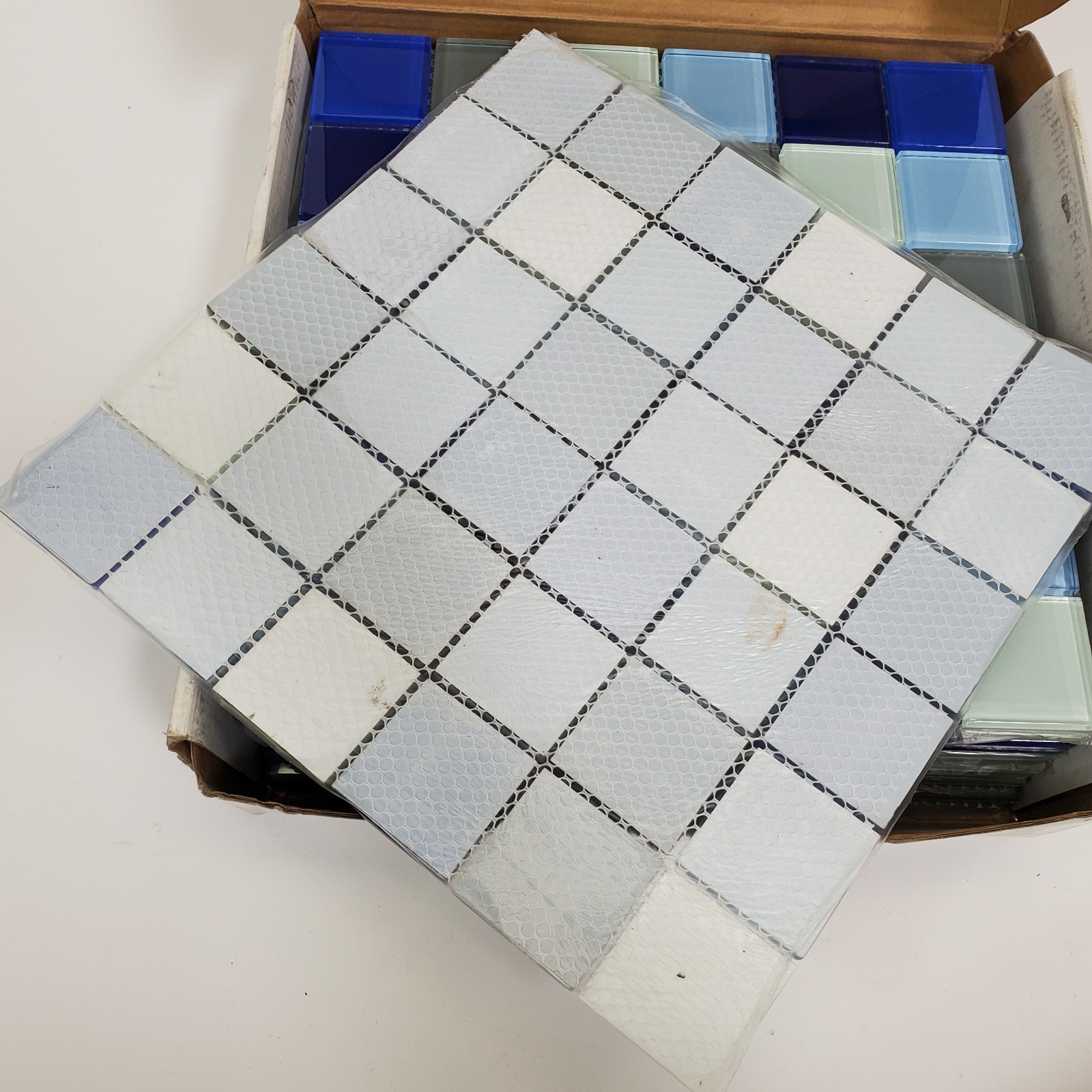 Maniscalco Mediterranean Polished Glass 48mm X 48mm Mosaic Tile 1m² CASE 11 sht