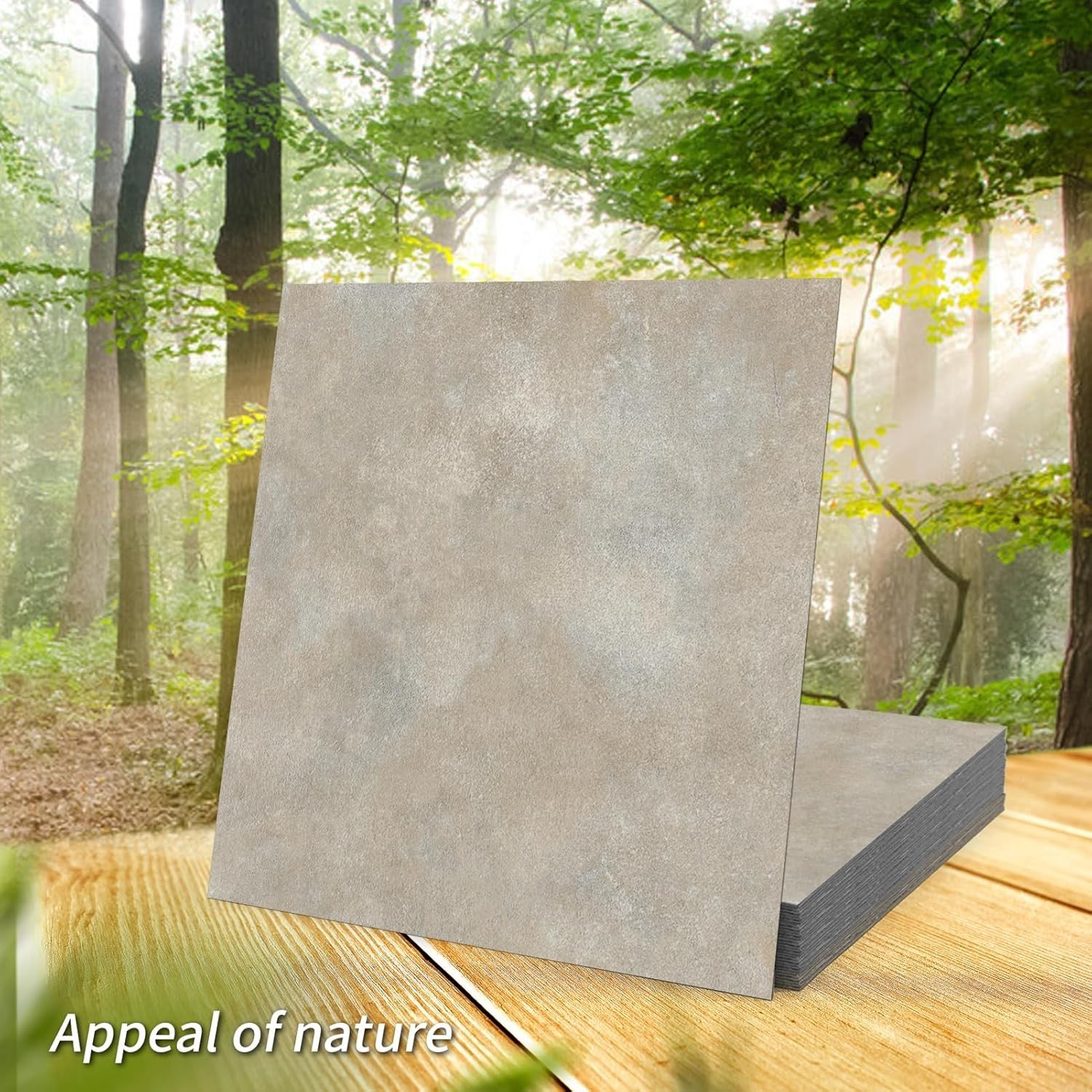 Affordable Vinyl Floor Tiles – 30 Sq.ft of Stylish Slate Self-Adhesive Tiles