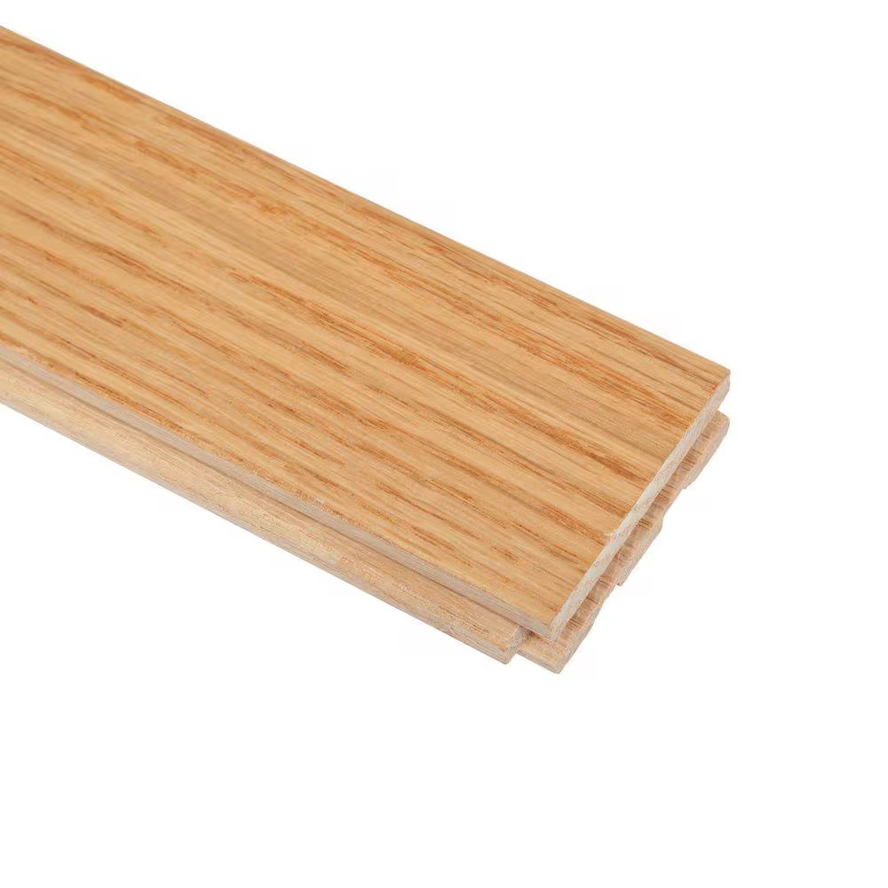 American Home Natural Oak 3/4 In. T X 2-1/4 In. W Smooth Solid Hardwood Flooring