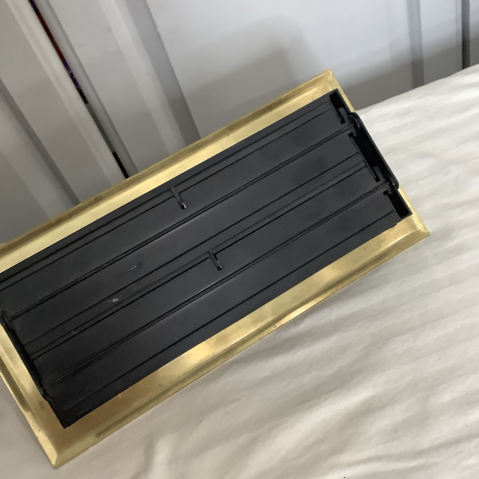 Brass Elegans Decorative Floor Registrar 5.5” x 11.5” Polished Brass Floor
