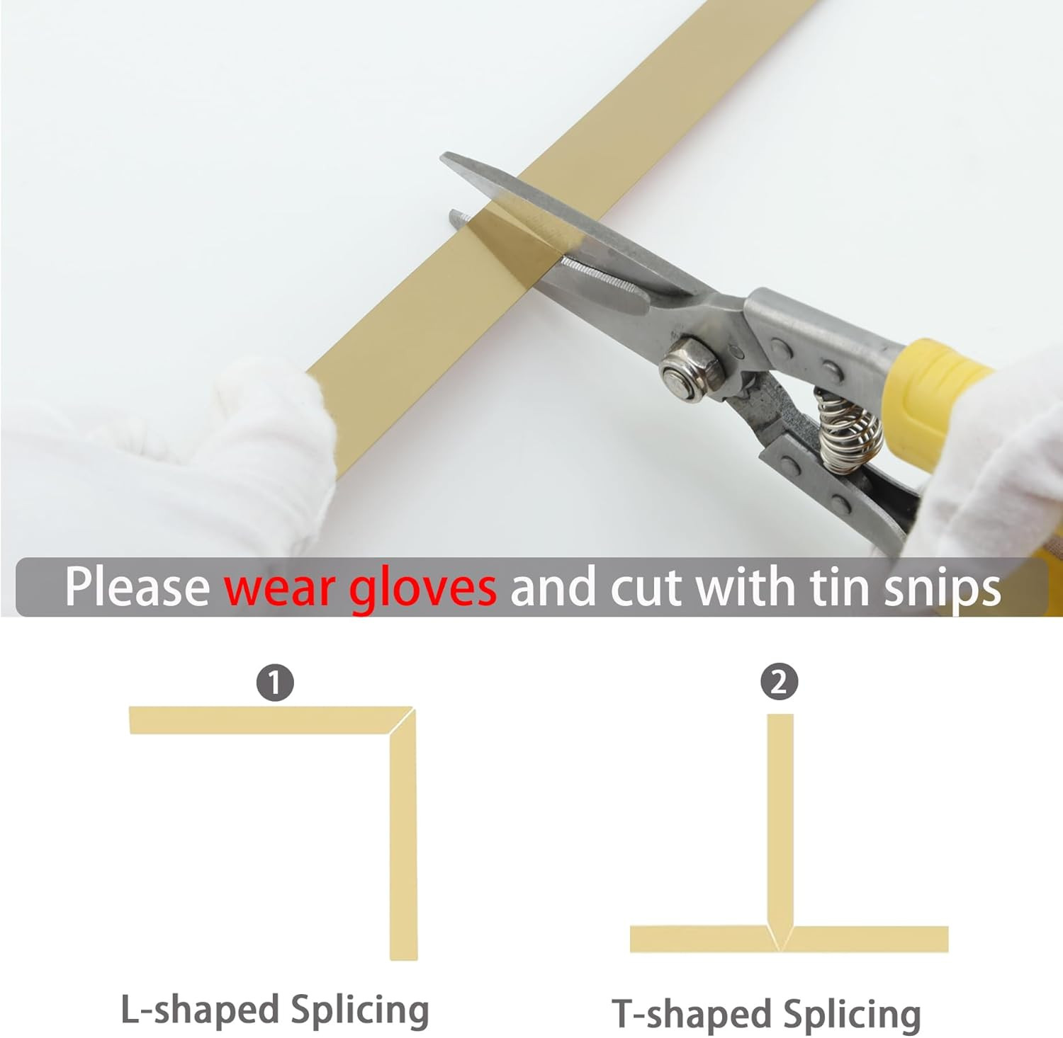 Peel and Stick Metal Molding Trim, Self-Adhesive Stainless Steel