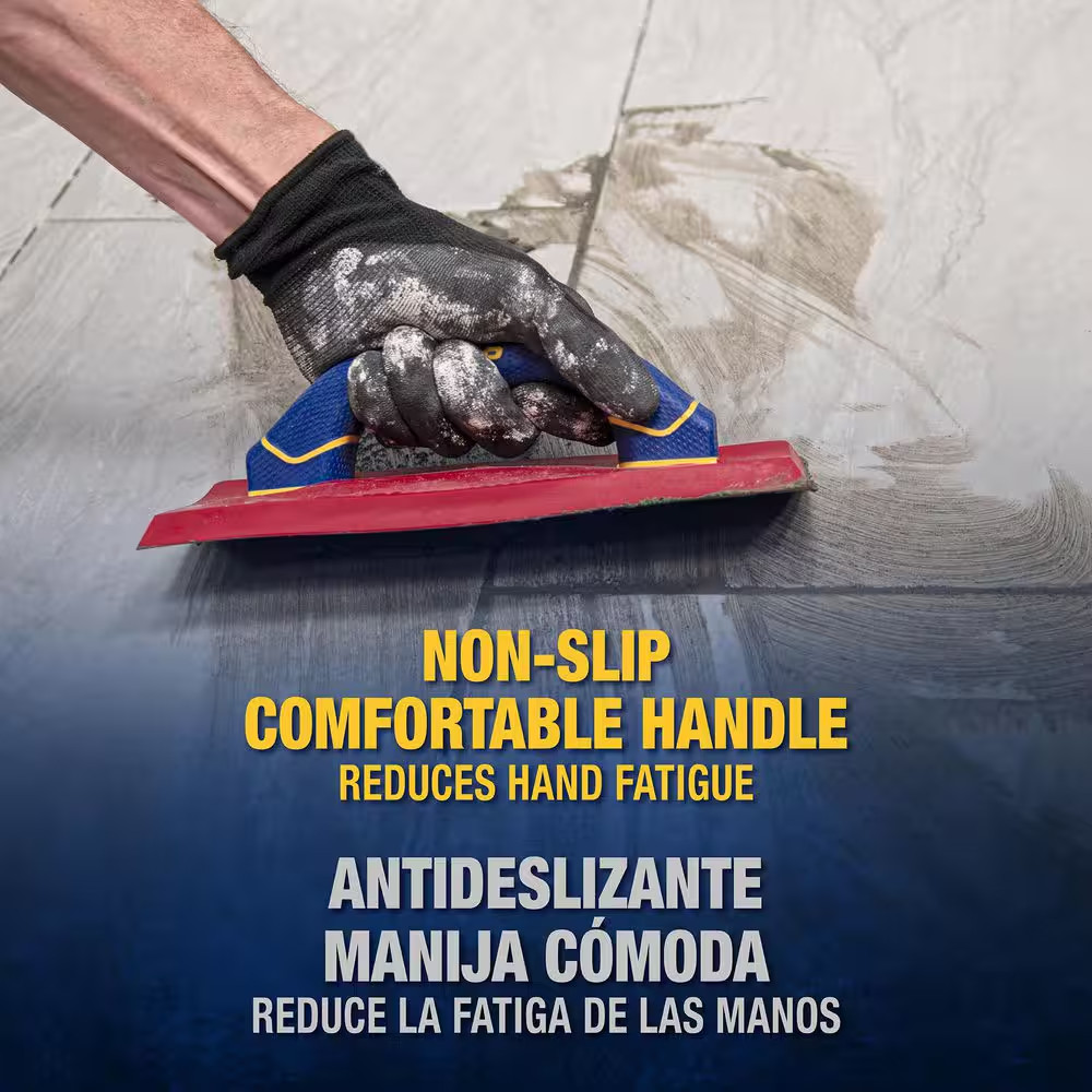 10 In. X 4 In. Stone Grout Float with Comfort Grip Handle